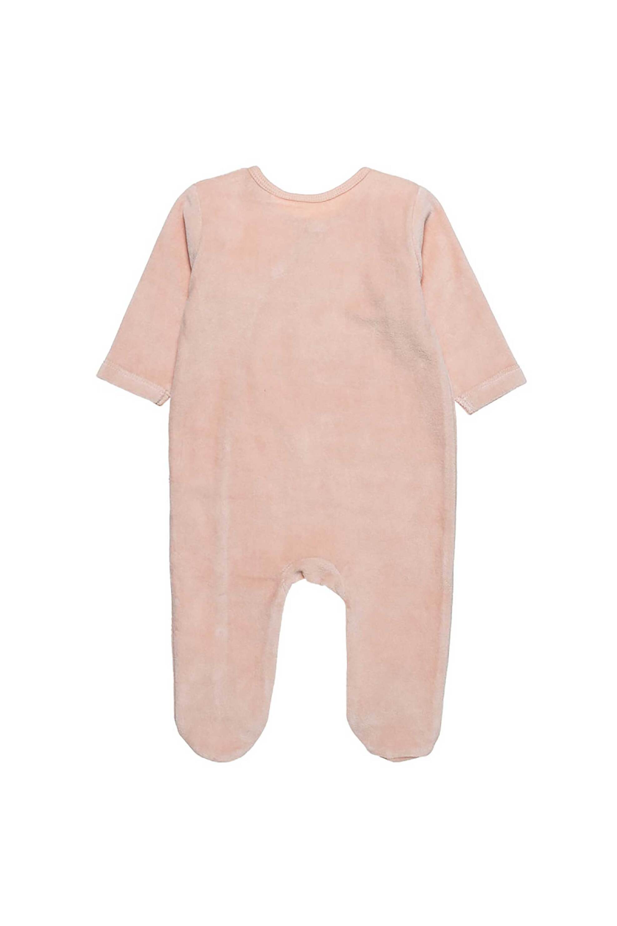 Alouette βρεφικό φορμάκι με lettering (1-12 μηνών) - 00481333 Ροζ φωτογραφία