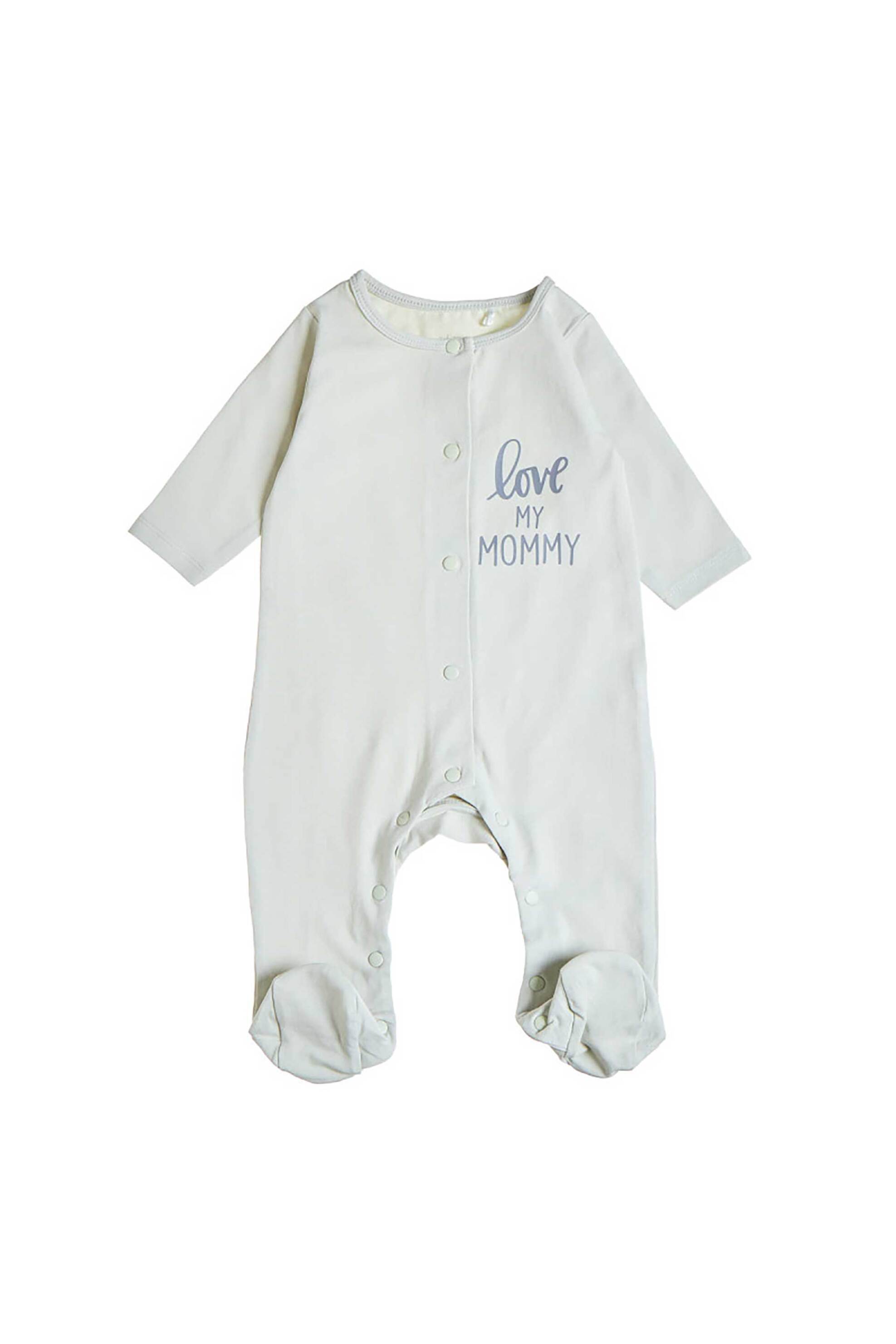 Alouette βρεφικό φορμάκι με lettering (1-12 μηνών) - 00481343 Πράσινο Μέντας