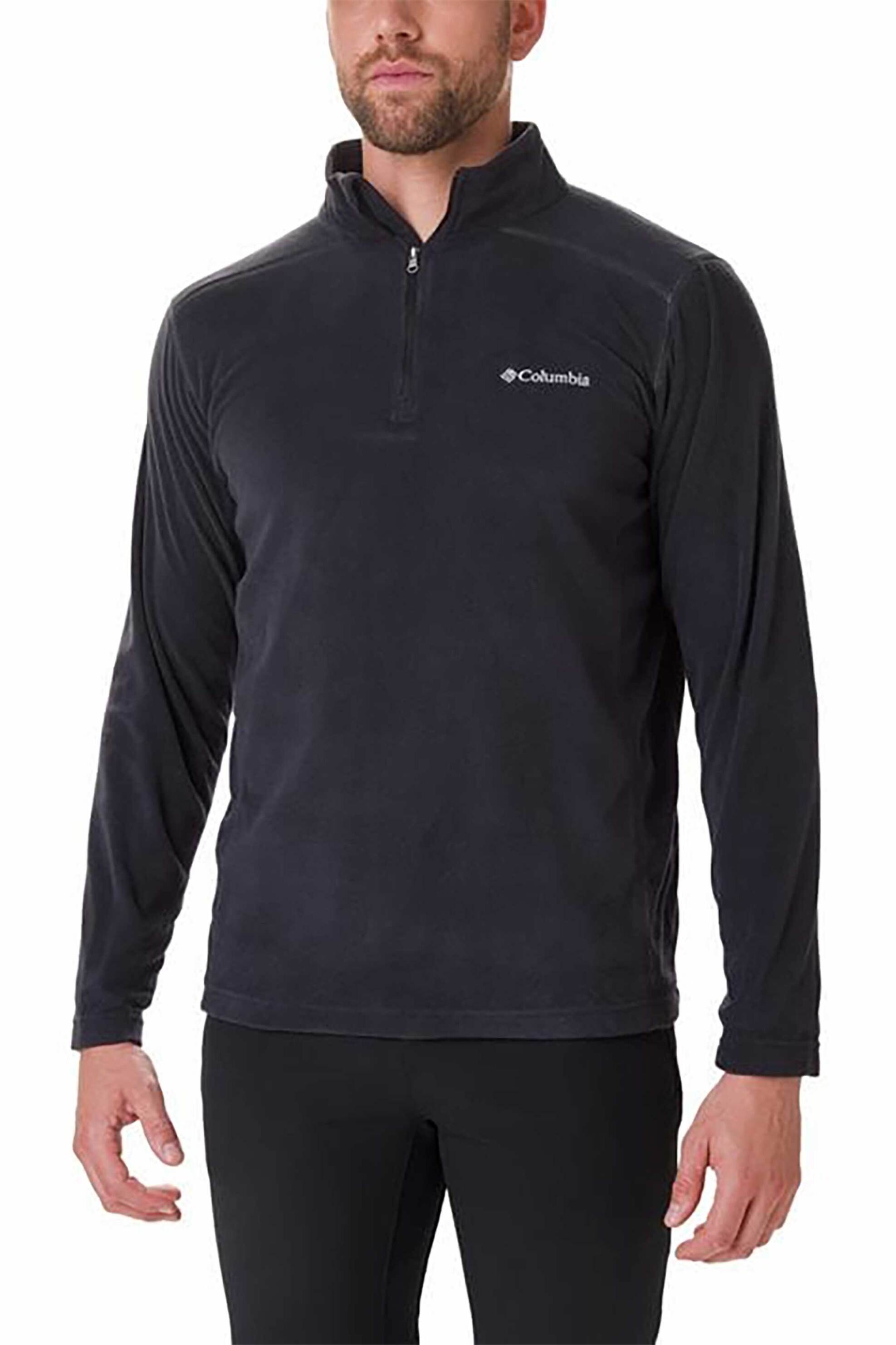 Columbia ανδρική μπλούζα fleece "Klamath Range™ II" - EM6503100L Μαύρο
