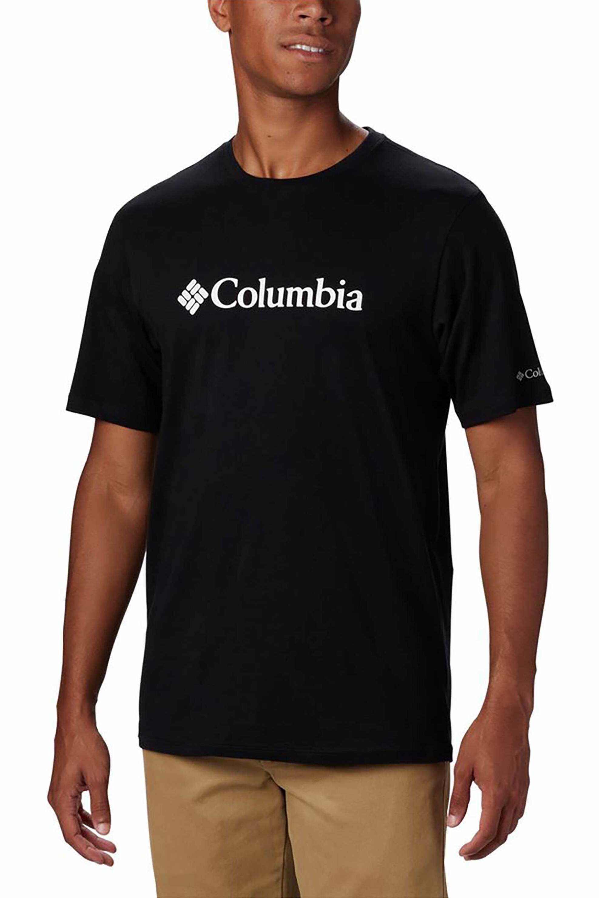 Columbia ανδρικό T-shirt "CSC Basic Logo™" - 1680053001L Μαύρο