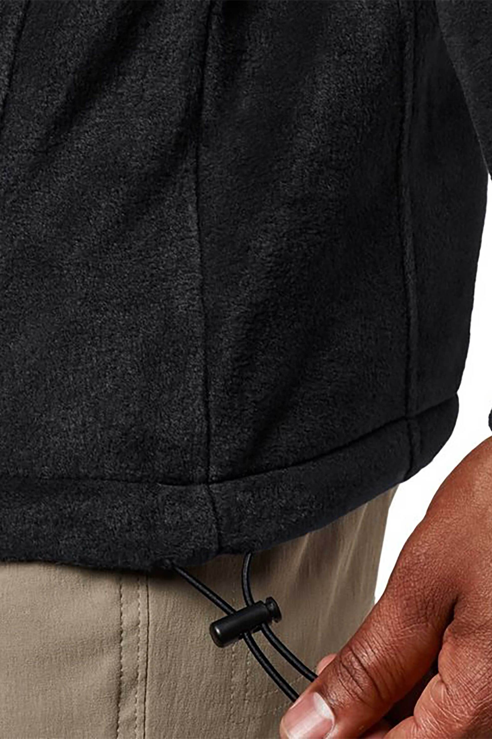 Columbia Ανδρική Μπλούζα Fleece με 1 2 Φερμουάρ Steens Mountain - 1620191010S Μαύρο