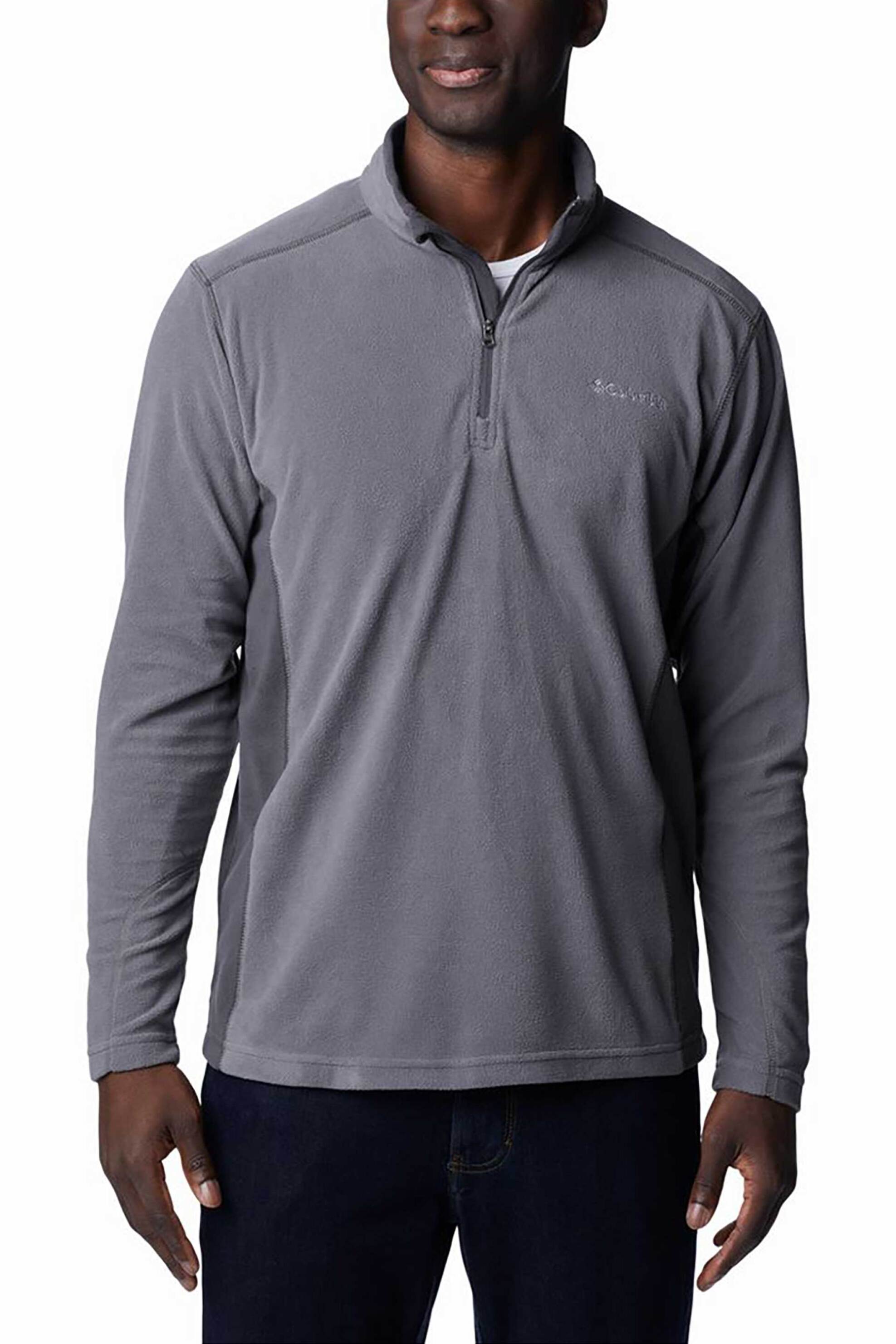 COLUMBIA Columbia ανδρική μπλούζα fleece "Klamath Range™ II" - EM6503100L Γκρι