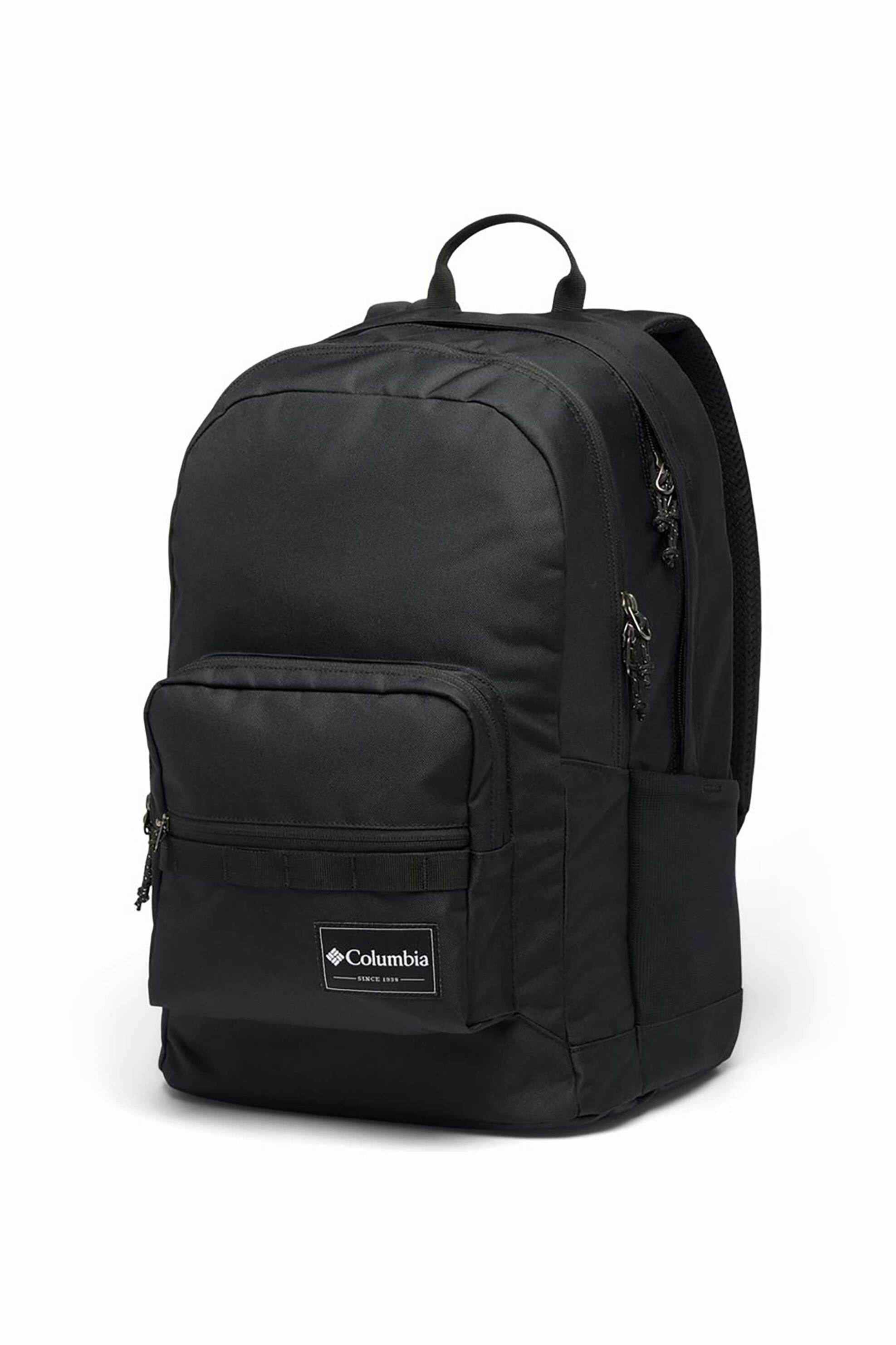 Ανδρική Μόδα > Ανδρικές Τσάντες > Ανδρικά Σακίδια & Backpacks Columbia unisex backpack μονόχρωμο με πολλαπλές θήκες "Zigzag™" - 1890031014TEM Μαύρο