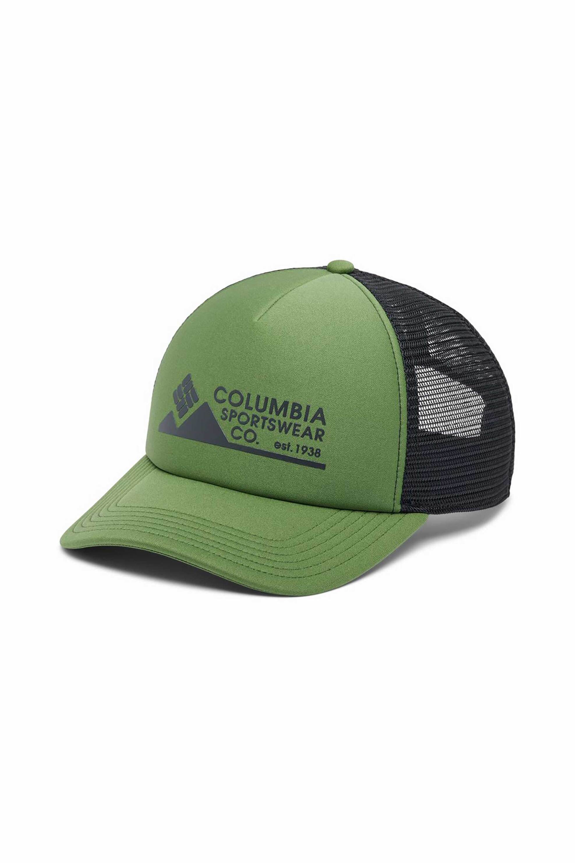 Ανδρική Μόδα > Ανδρικά Αξεσουάρ > Ανδρικά Καπέλα & Σκούφοι Columbia unisex καπέλο με διχτάκι πίσω "Camp Break™" - 2070941352TEM Πράσινο