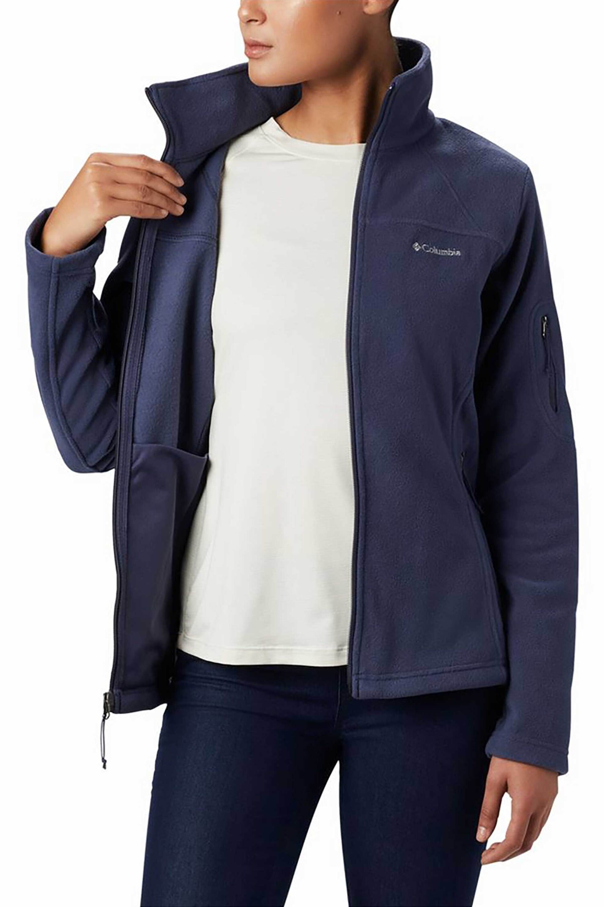 Columbia γυναικεία ζακέτα fleece "Fast Trek™ II" - EL6081591M Μπλε Σκούρο φωτογραφία