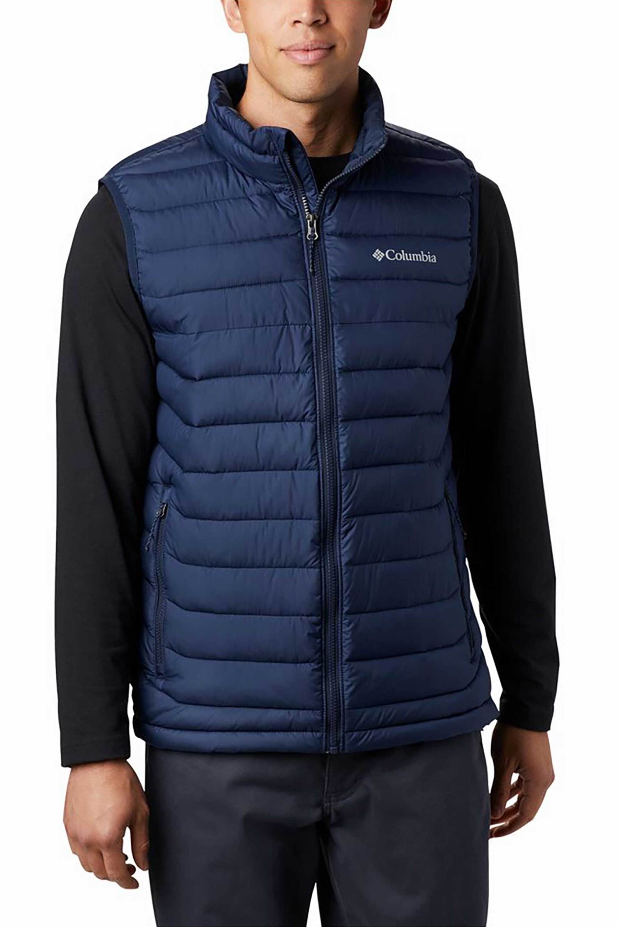 Columbia ανδρικό αμάνικο μπουφάν "Powder Lite™ II" - 2086974010L Μπλε Σκούρο