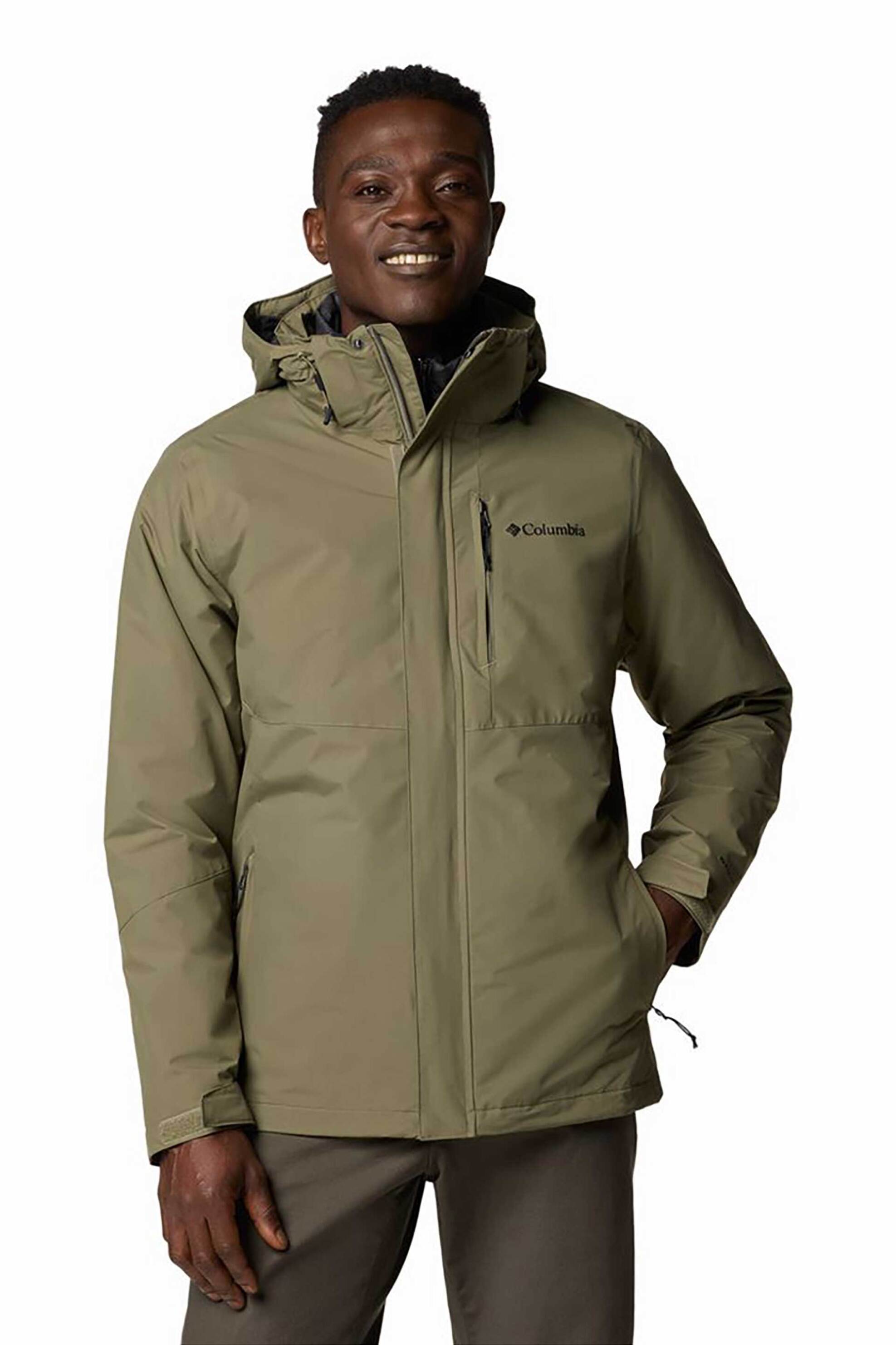 Columbia ανδρικό μπουφάν 3 in 1 "Element Blocker™ III Interchange" - 2090122010L Λαδί