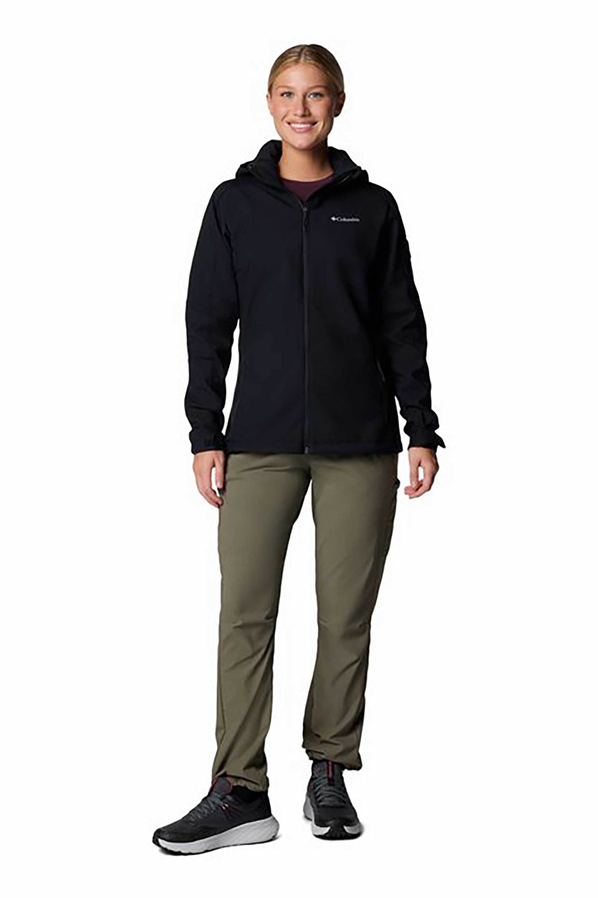 Columbia γυναικείο μπουφάν με κουκούλα "Cascade Ridge™ II" - 2113961010M Μαύρο φωτογραφία