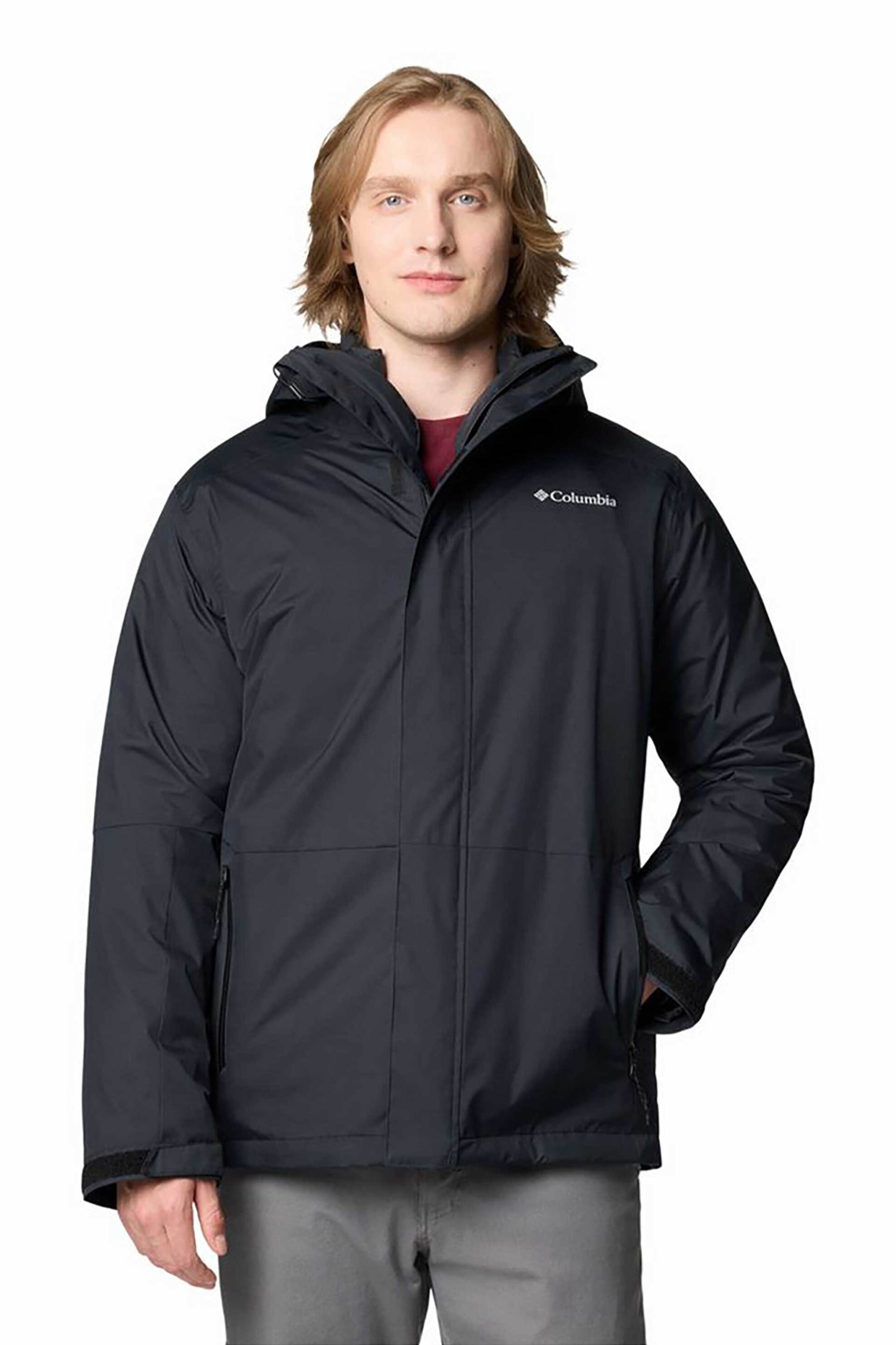 Columbia ανδρικό μπουφάν 3 in 1 "Point Park™ Interchange" - 2090342010L Μαύρο