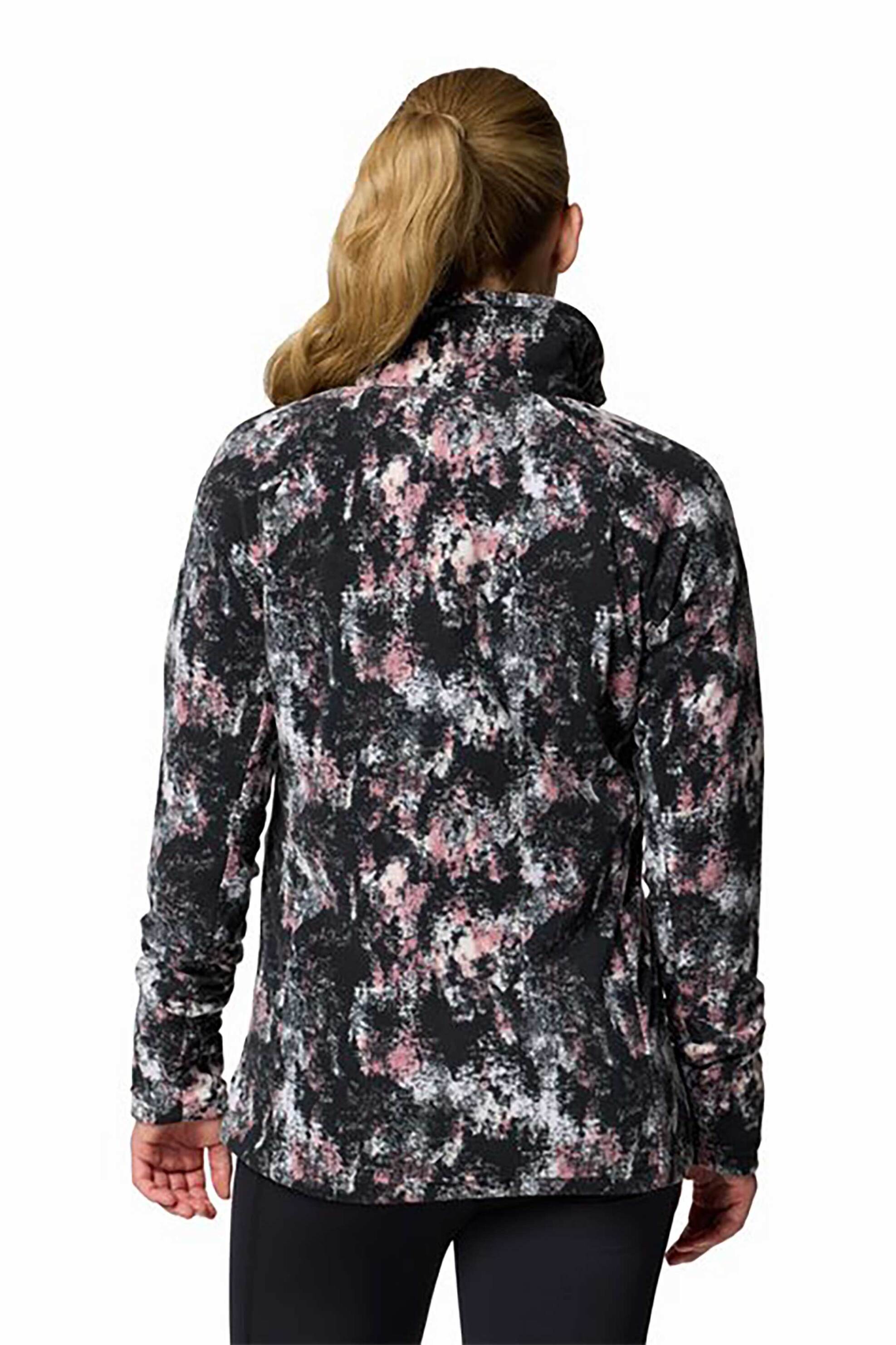 Columbia γυναικεία μπλούζα fleece "Glacial™ IV Print" - AK1130429M Μαύρο φωτογραφία