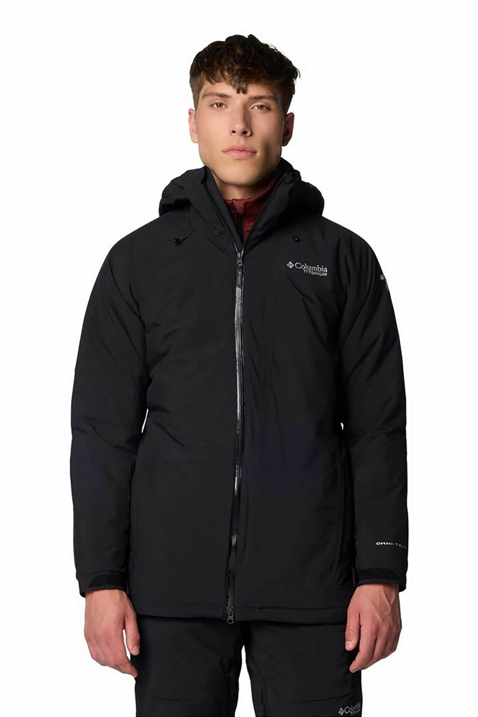 Columbia ανδρικό μπουφάν με κουκούλα "Winter District™ III" - 2087371010L Μαύρο
