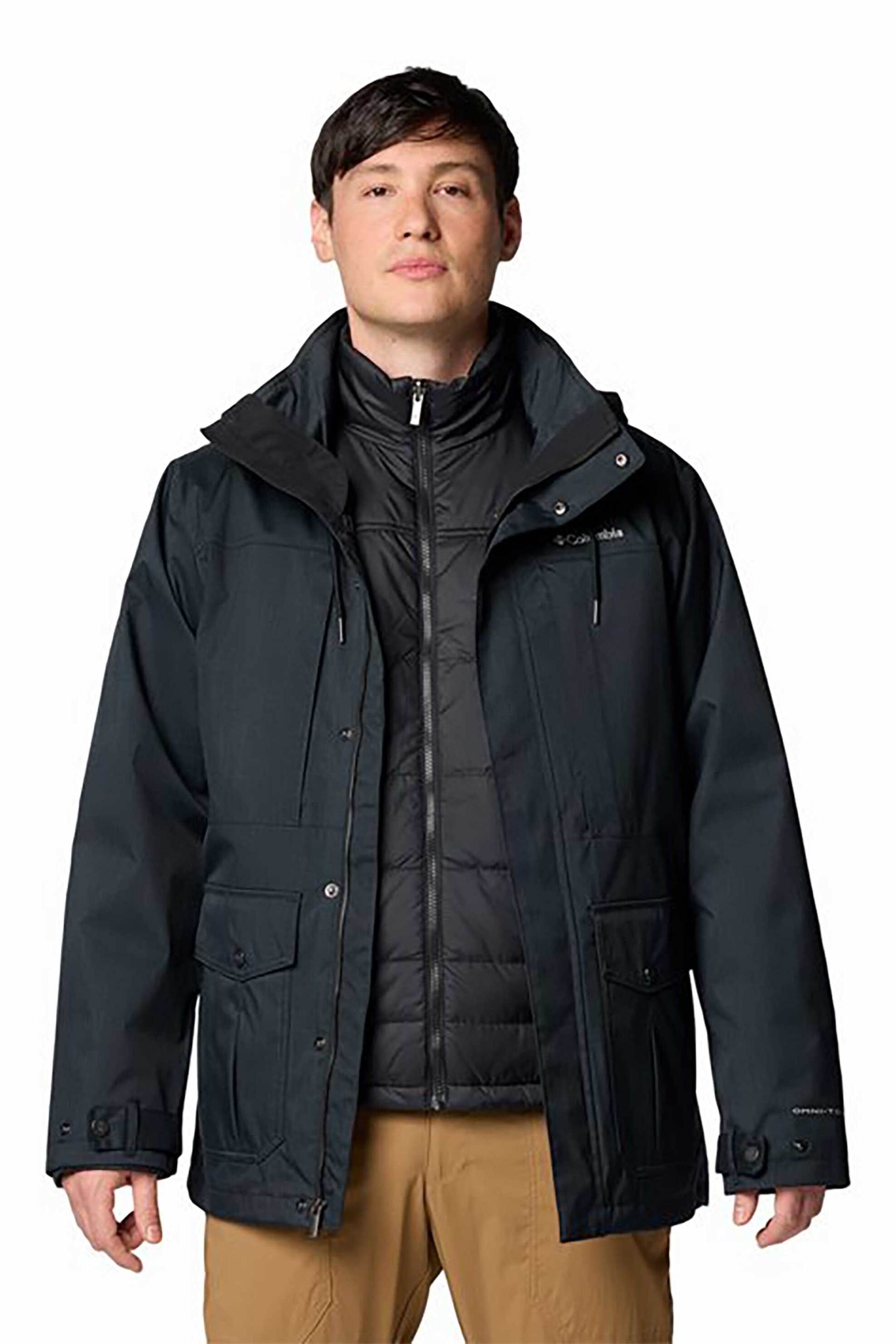 Columbia ανδρικό μπουφάν "Horizons Pine™ II Interchange" - 2088931010L Μαύρο