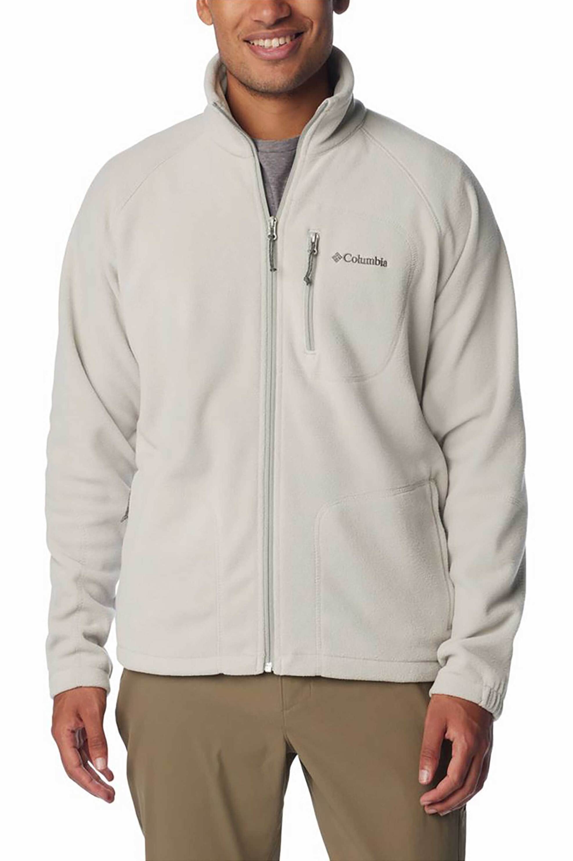 Columbia ανδρική ζακέτα fleece "Fast Trek™ II" - AM3039A010S Εκρού