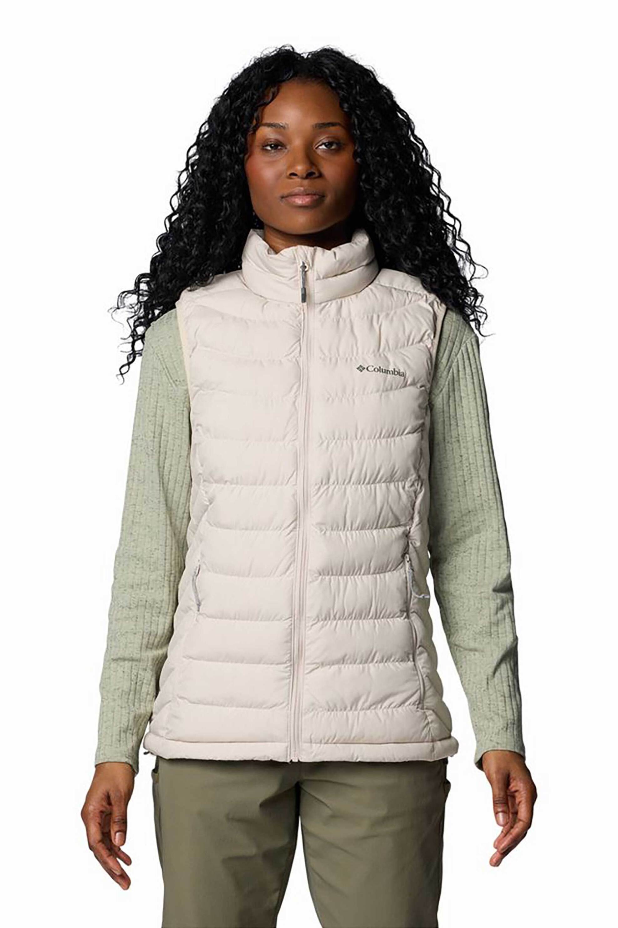 COLUMBIA Columbia γυναικείο αμάνικο μπουφάν "Powder Lite™ II" - 2089561010M Εκρού