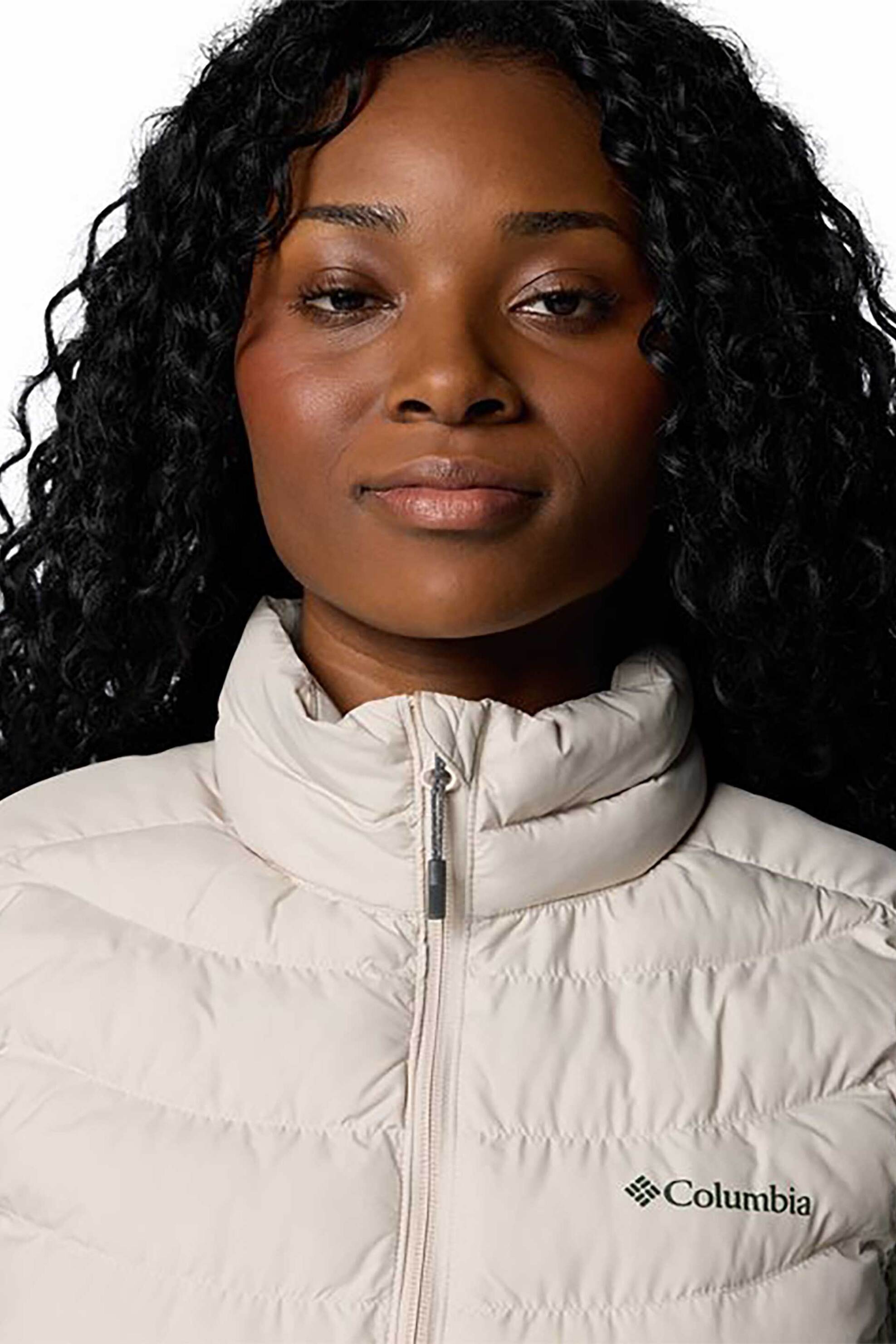 Columbia γυναικείο αμάνικο μπουφάν "Powder Lite™ II" - 2089561010M Εκρού φωτογραφία