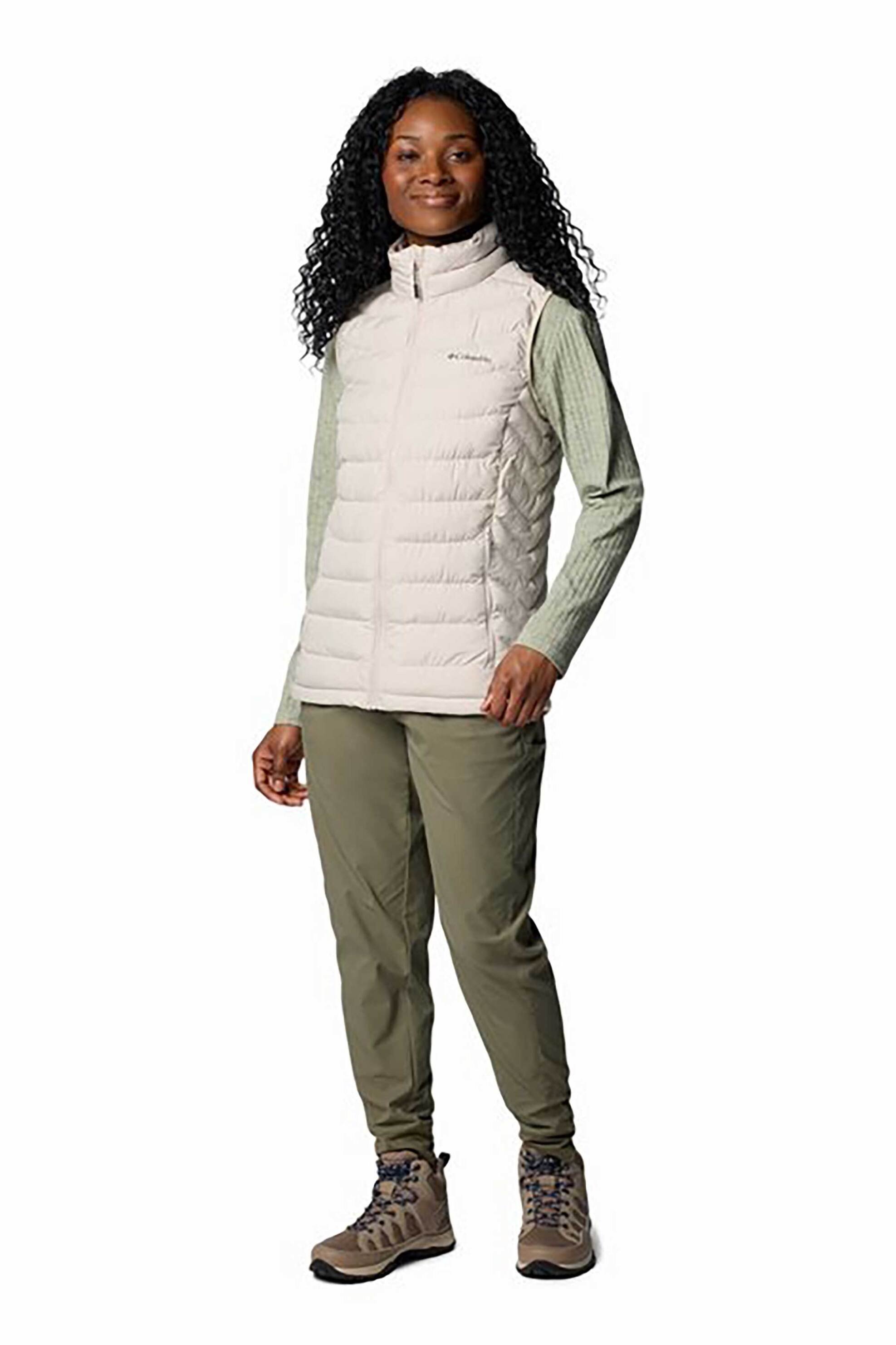 Columbia γυναικείο αμάνικο μπουφάν "Powder Lite™ II" - 2089561010M Εκρού φωτογραφία