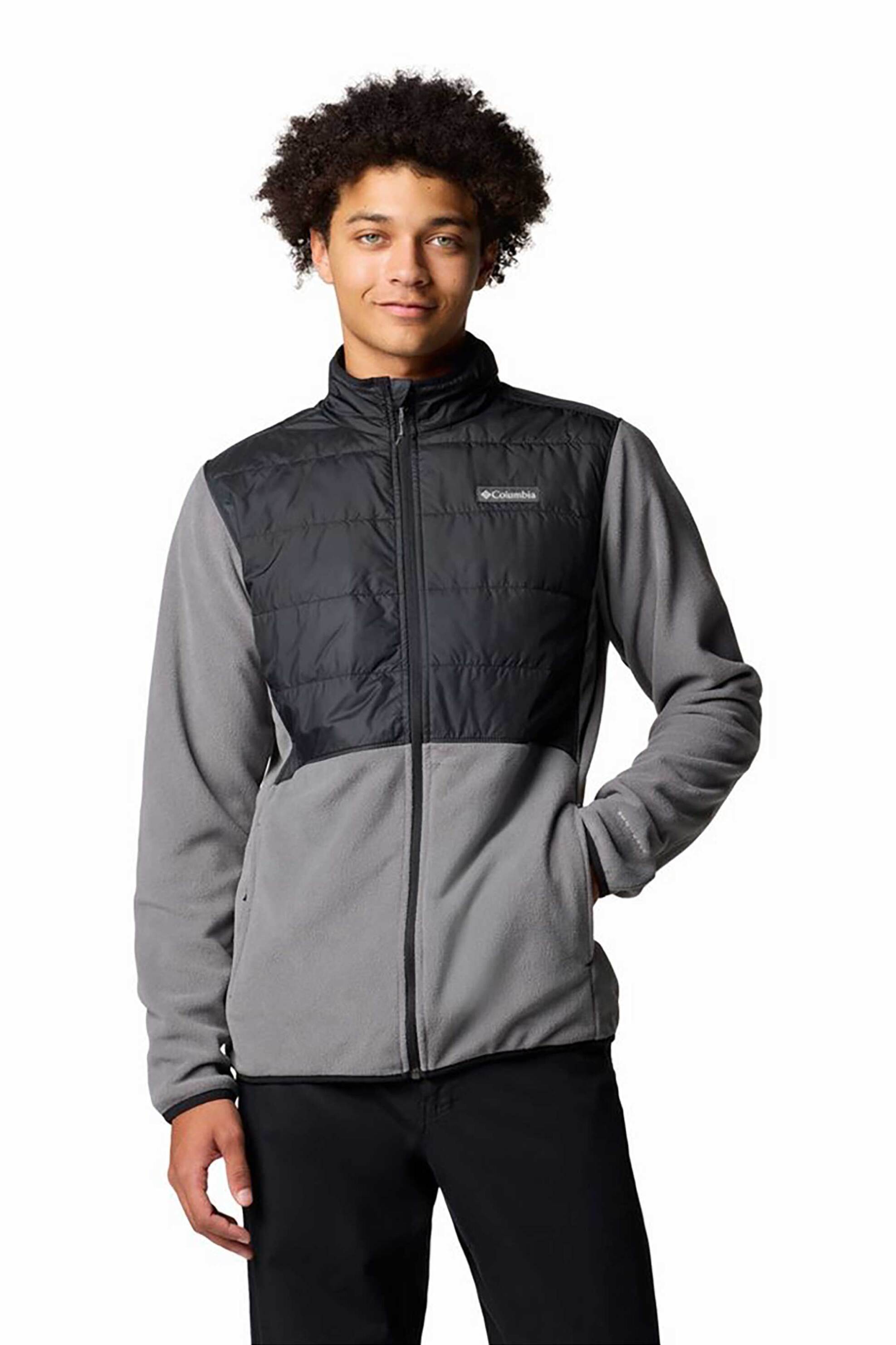 Columbia ανδρική ζακέτα fleece "Basin Butte™" - 2101761010L Γκρι