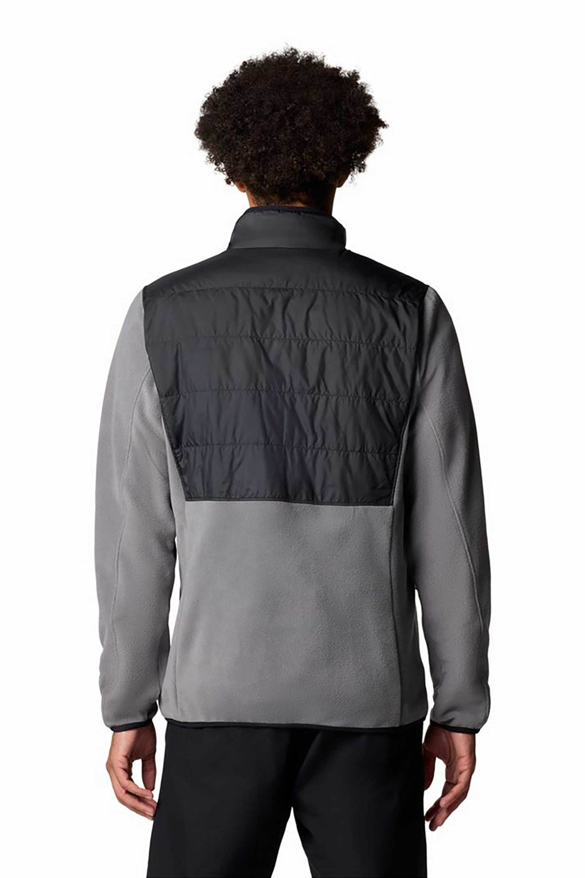 Columbia Ανδρική Ζακέτα Fleece Basin Butte - 2101761010L Γκρι