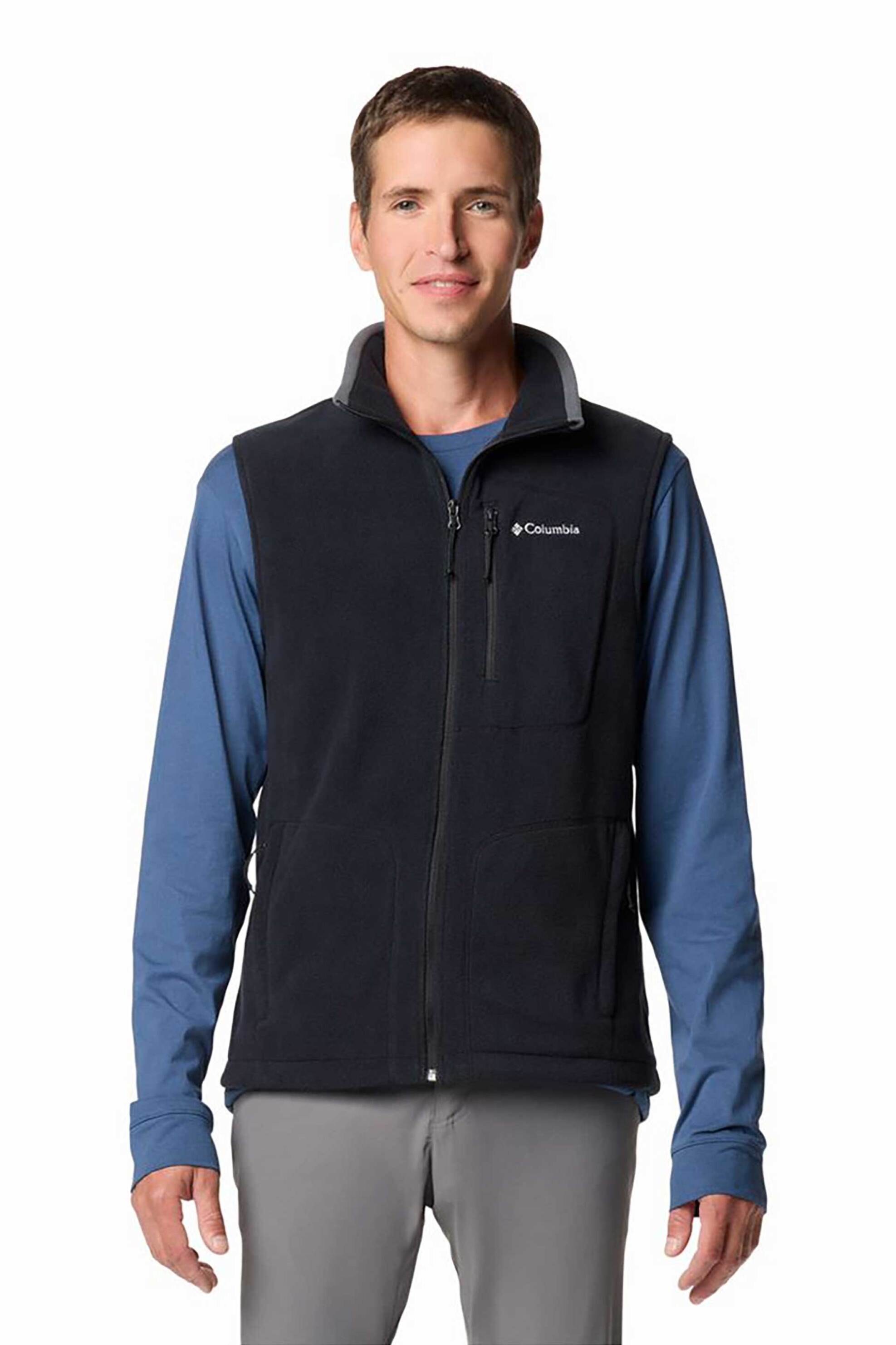 Columbia ανδρικό γιλέκο fleece "Fast Trek™" - AM1056009L Μαύρο