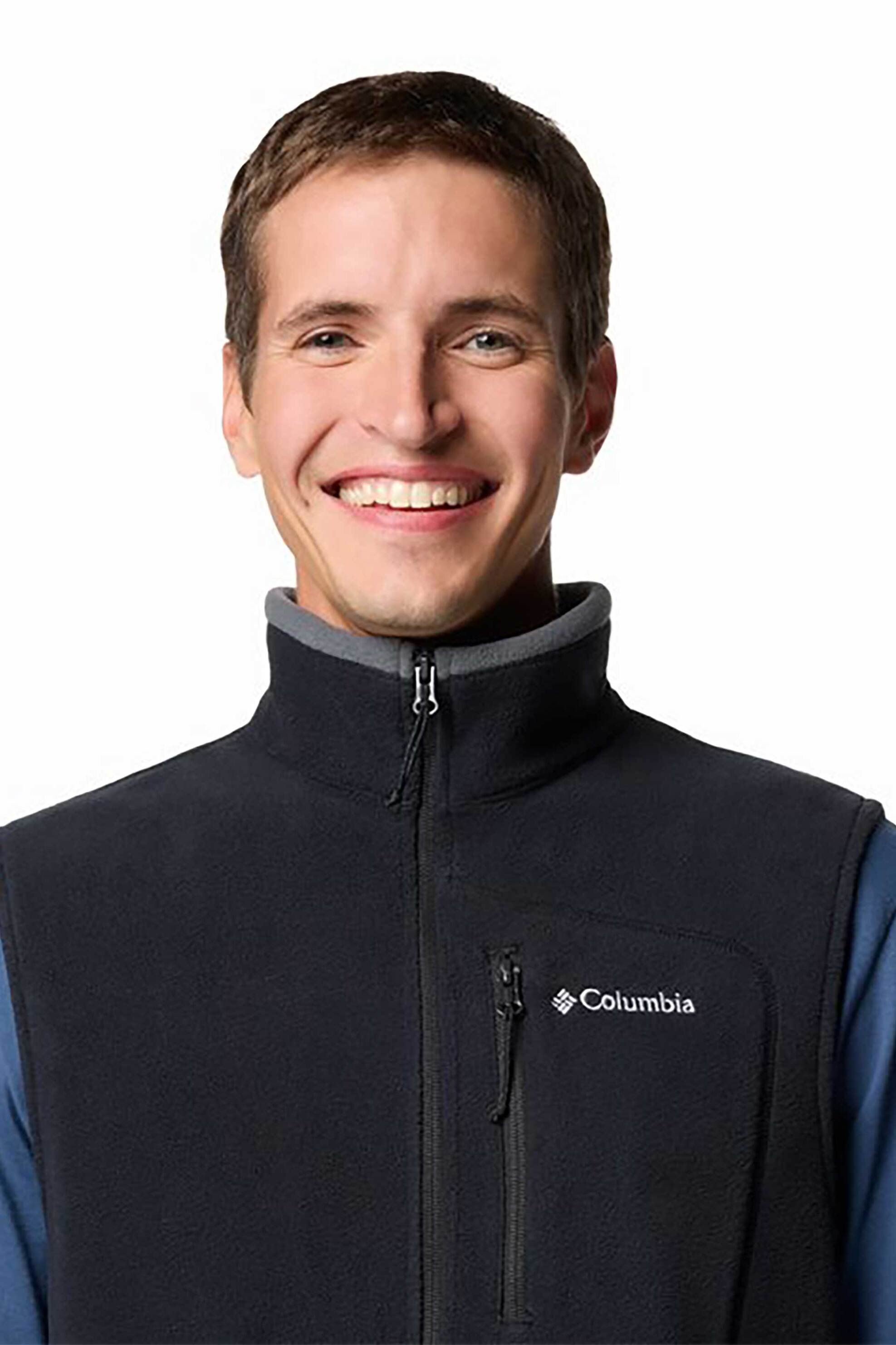 Columbia ανδρικό γιλέκο fleece "Fast Trek™" - AM1056009L Μαύρο φωτογραφία