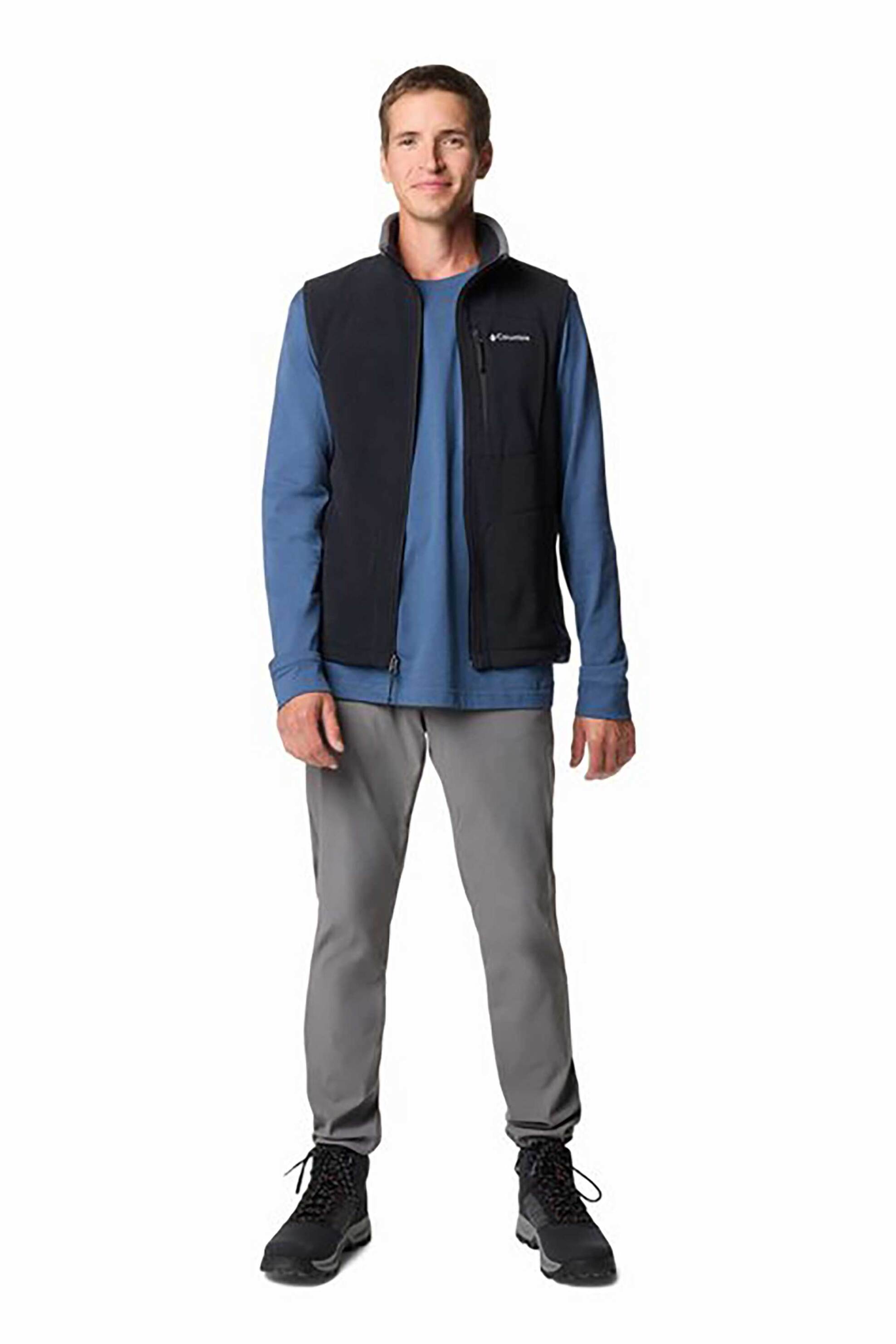 Columbia ανδρικό γιλέκο fleece "Fast Trek™" - AM1056009L Μαύρο φωτογραφία