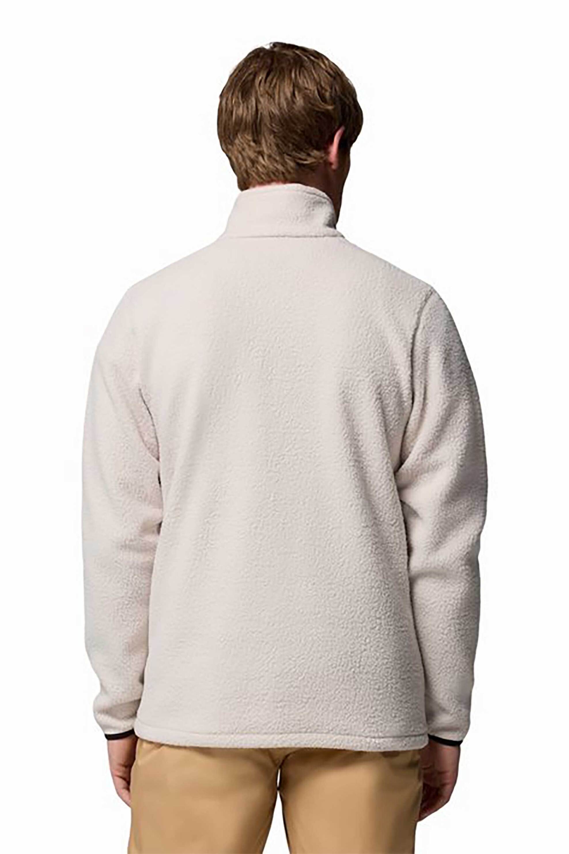 Columbia Ανδρική Μπλούζα Fleece Jasper Ridge Pebbled - 2142411010L Εκρού
