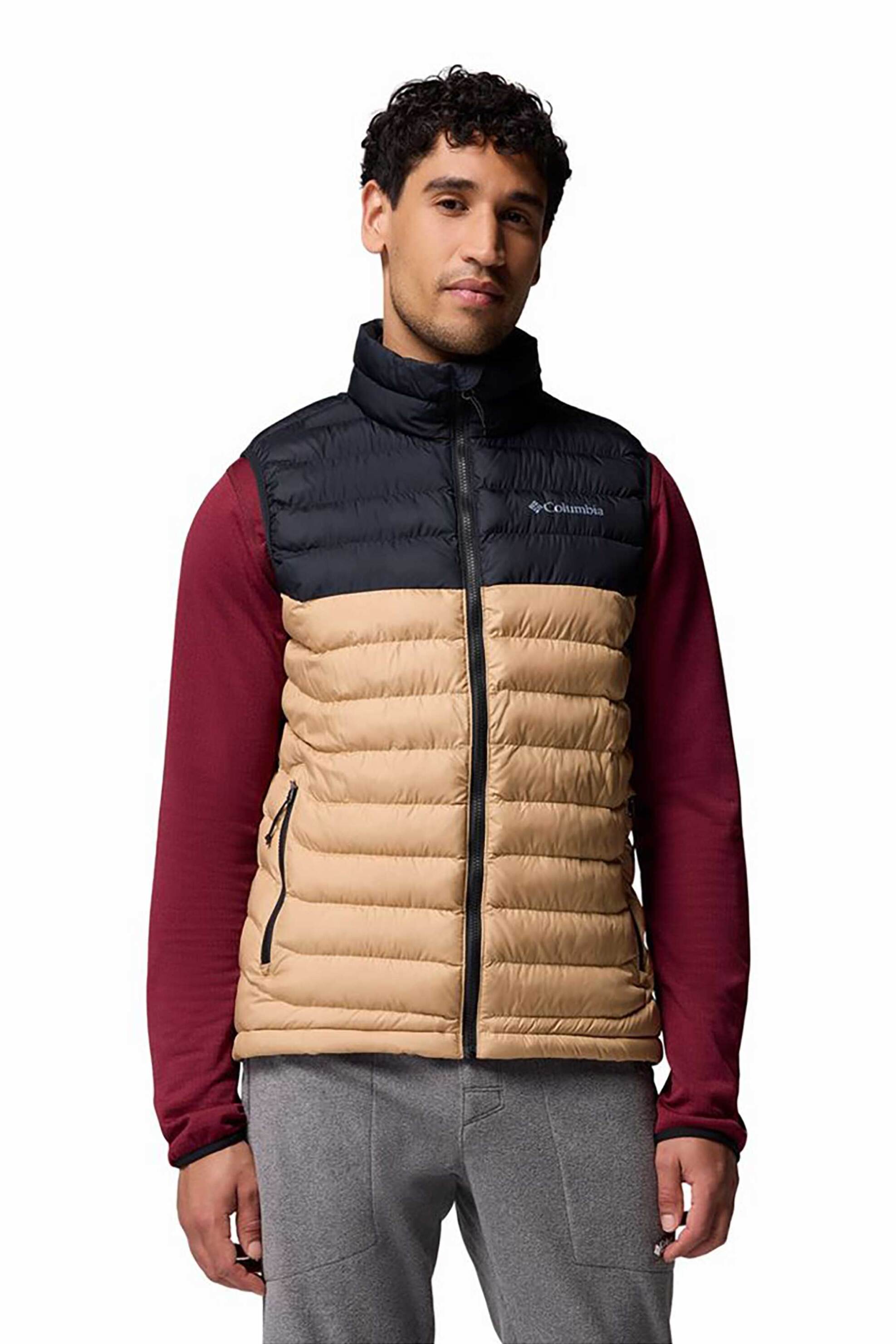 Columbia ανδρικό αμάνικο μπουφάν "Powder Lite™ II" - 2086974010L Μπεζ