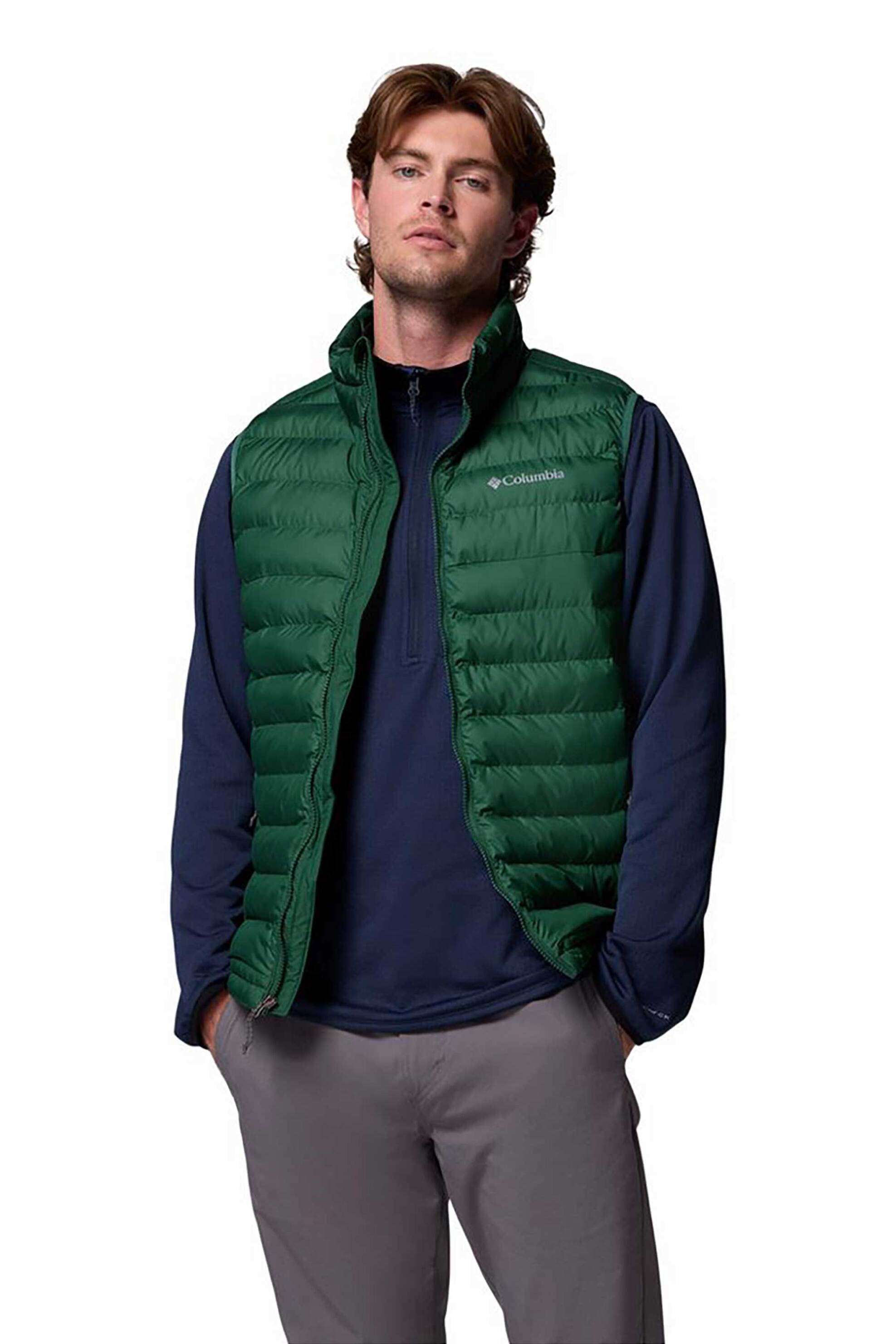 Columbia ανδρικό αμάνικο μπουφάν "Powder Lite™ II" - 2086974010L Πράσινο