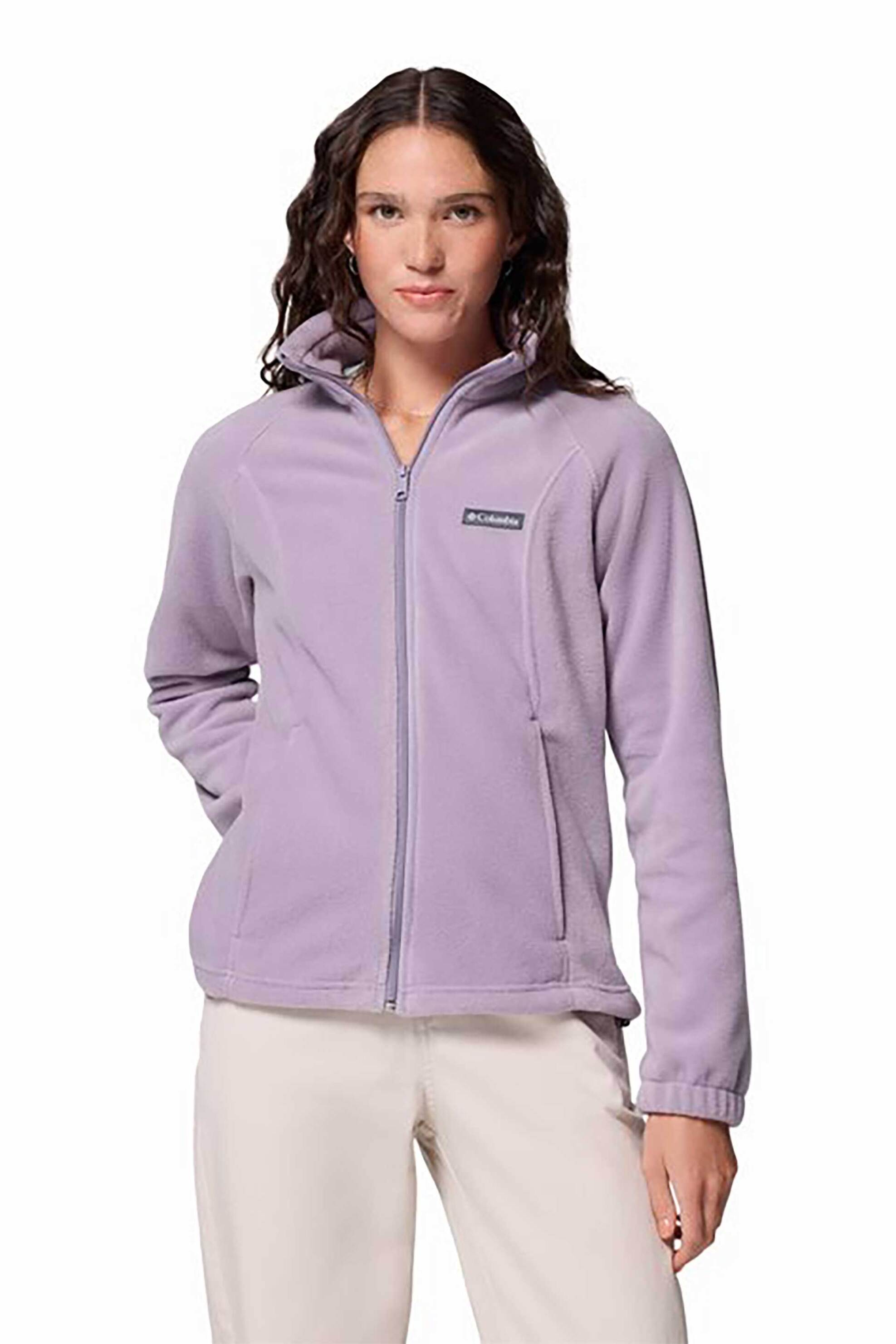 Columbia γυναικεία ζακέτα fleece "Benton Springs™" - WL6439256M Λιλά