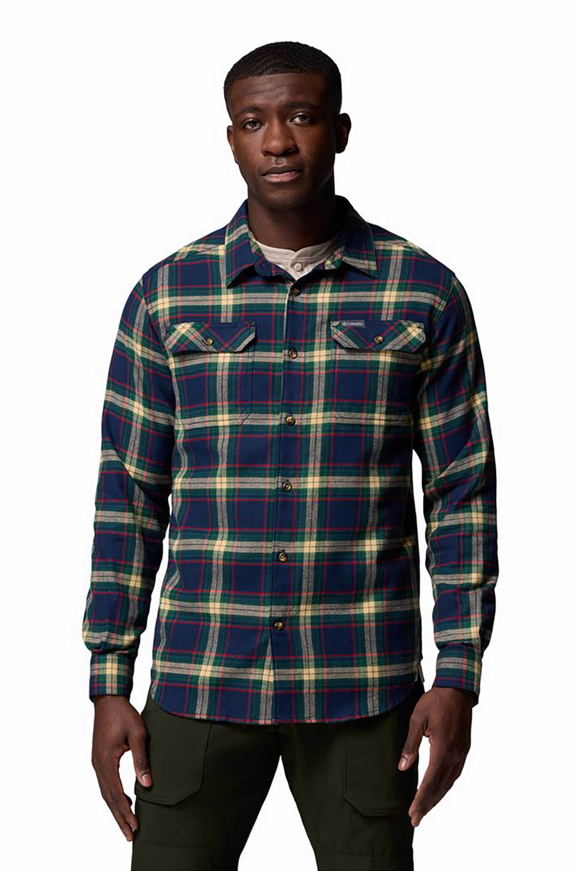 Ανδρικά πουκάμισα columbia σε μπλε