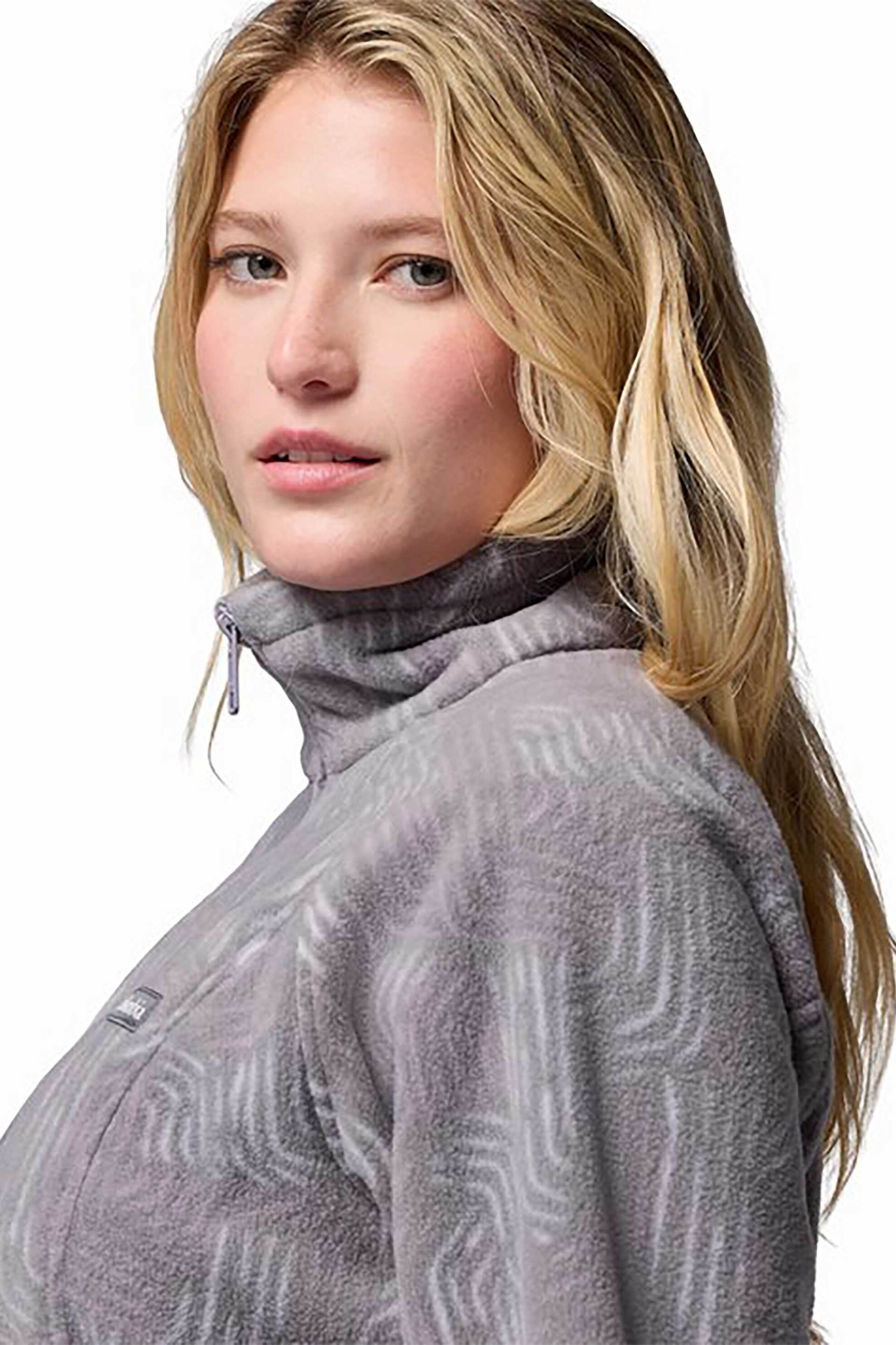 Columbia γυναικεία ζακέτα fleece "Benton Springs™ Printed" - 2021771276XL Λιλά φωτογραφία