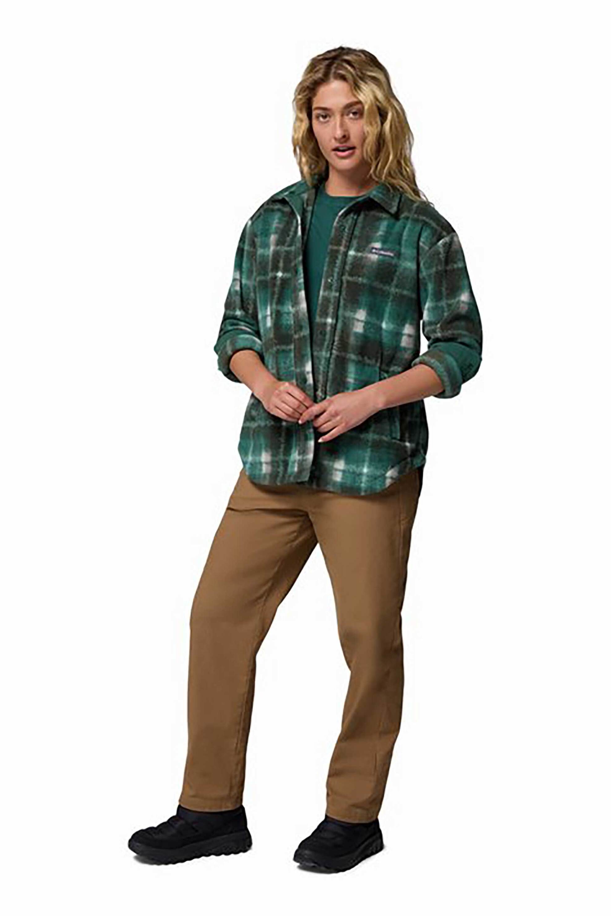 Columbia γυναικείο overshirt καρό "Benton Springs™" - 2085661375M Πράσινο φωτογραφία