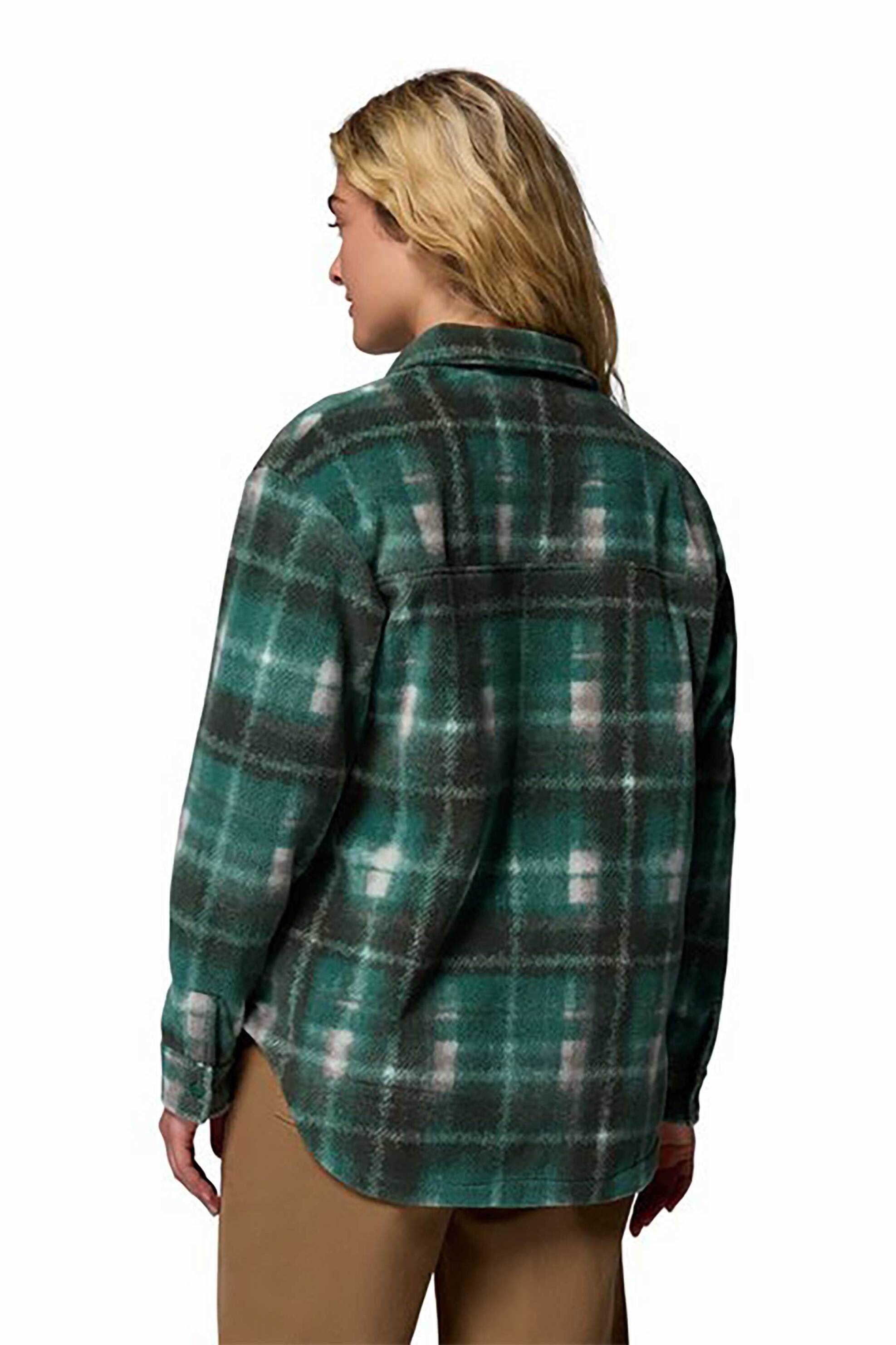Columbia γυναικείο overshirt καρό "Benton Springs™" - 2085661375M Πράσινο φωτογραφία