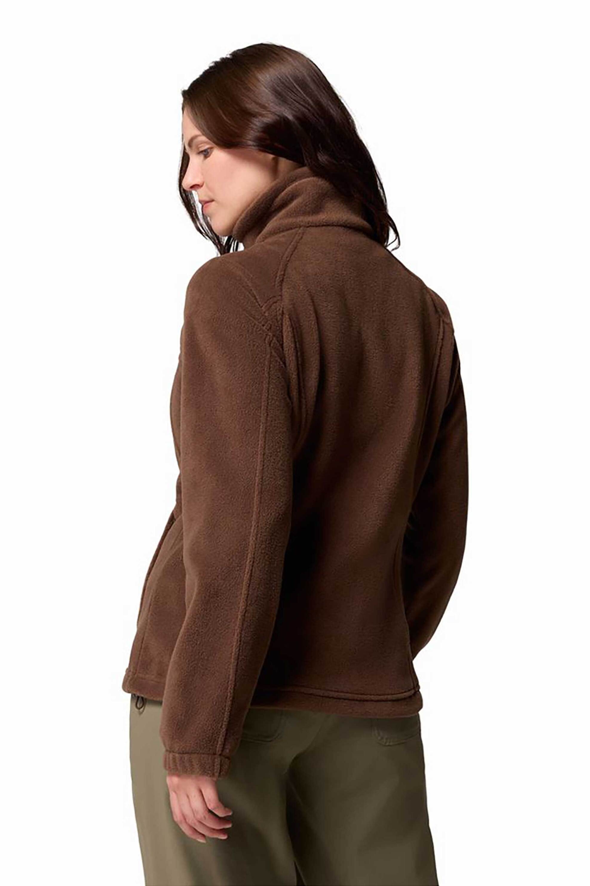 Columbia γυναικεία ζακέτα fleece "Benton Springs™" - WL6439256M Καφέ φωτογραφία