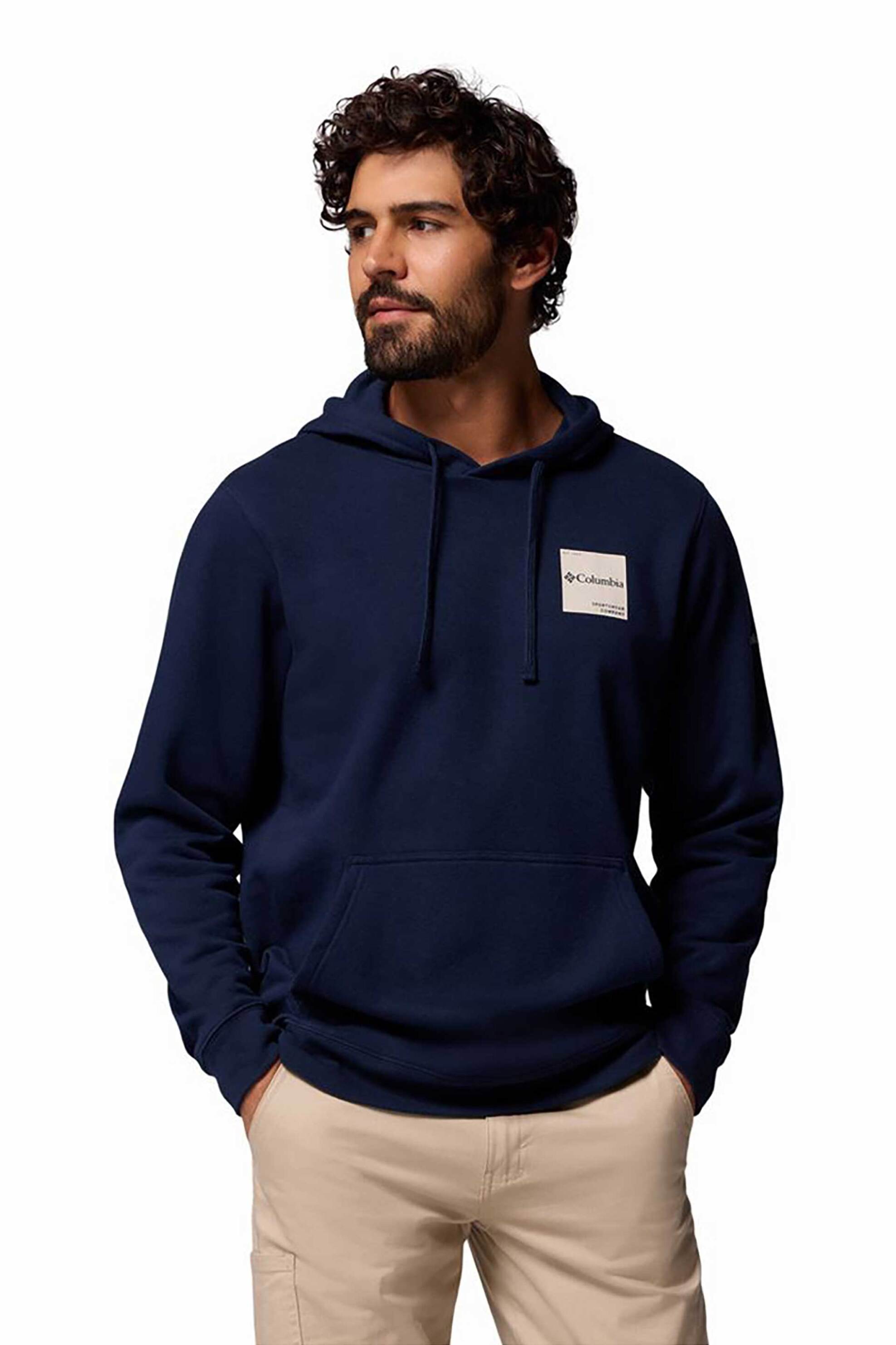 Columbia ανδρική μπλούζα φούτερ με κουκούλα "Columbia Trek™" - 1957913006L Μπλε Σκούρο