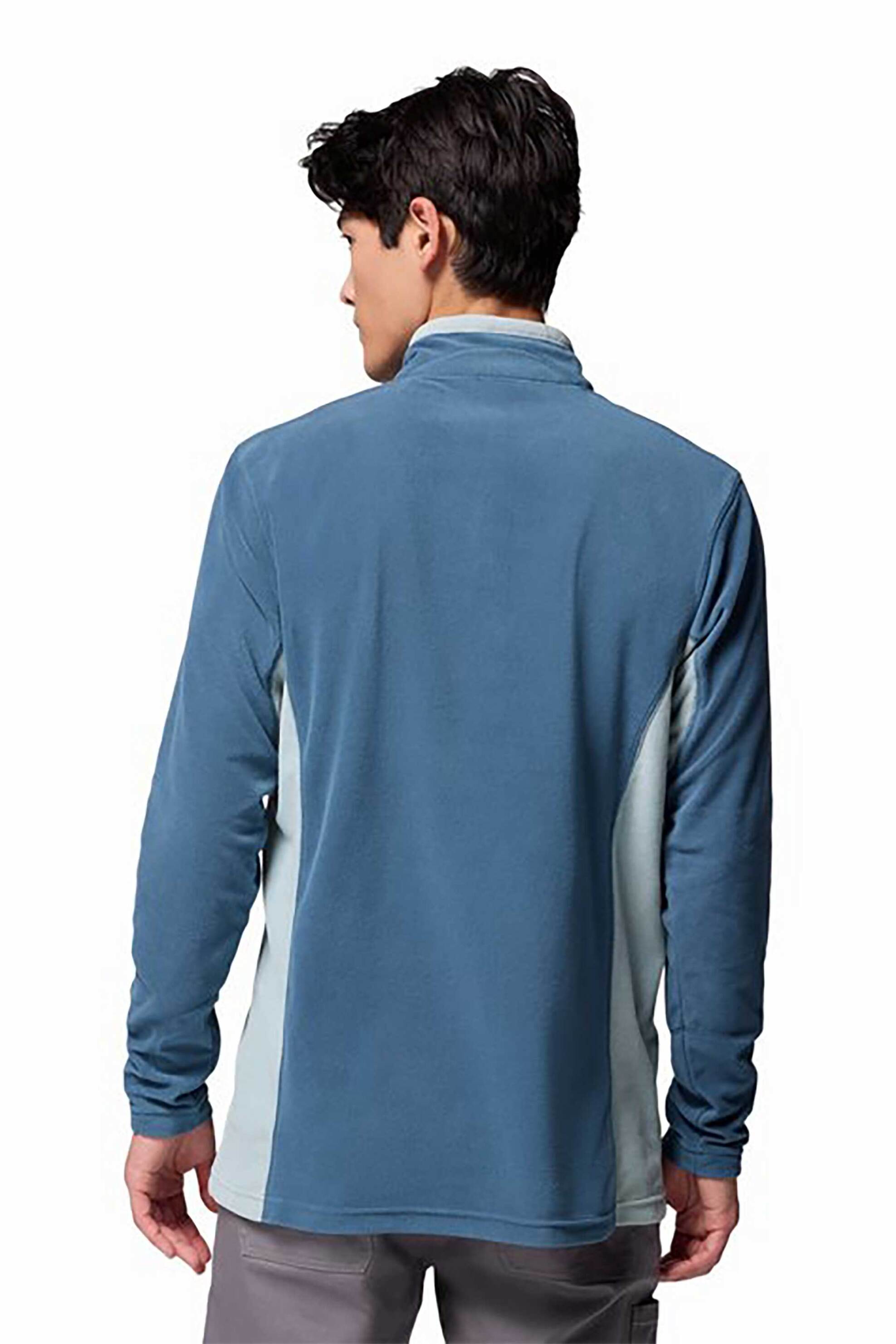 Columbia ανδρική μπλούζα fleece "Klamath Range™ II" - EM6503100L Μπλε Ανοιχτό φωτογραφία