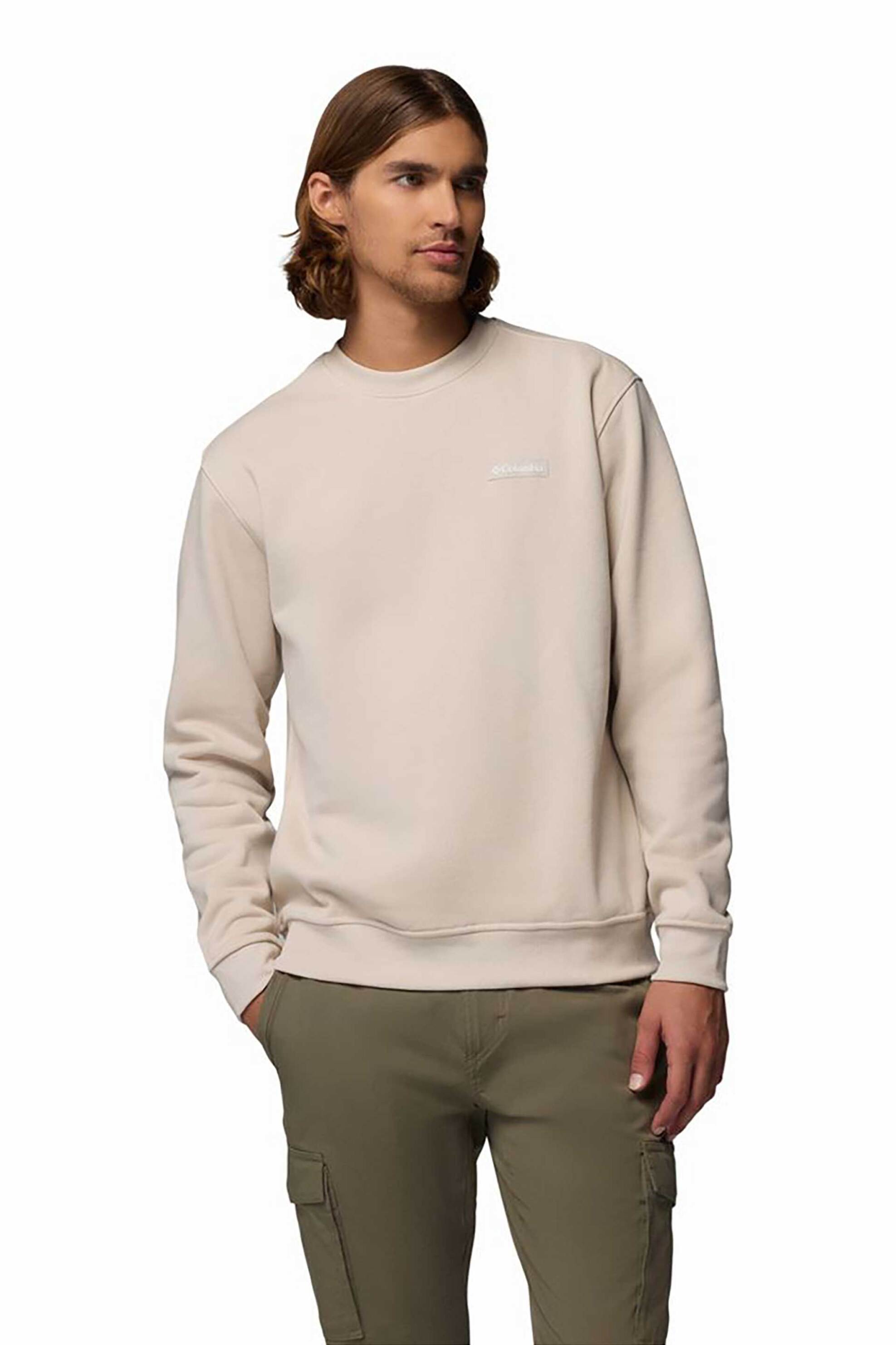 Columbia ανδρική μπλούζα φούτερ "Meridian Creek™" - 2095701010L Εκρού