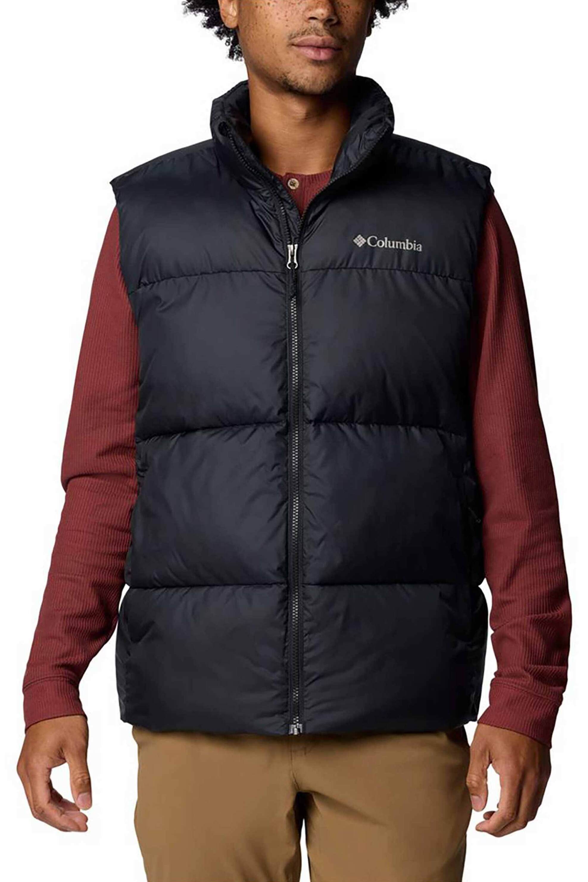 Columbia ανδρικό αμάνικο μπουφάν "Puffect™ III" - 2086871010M Μαύρο