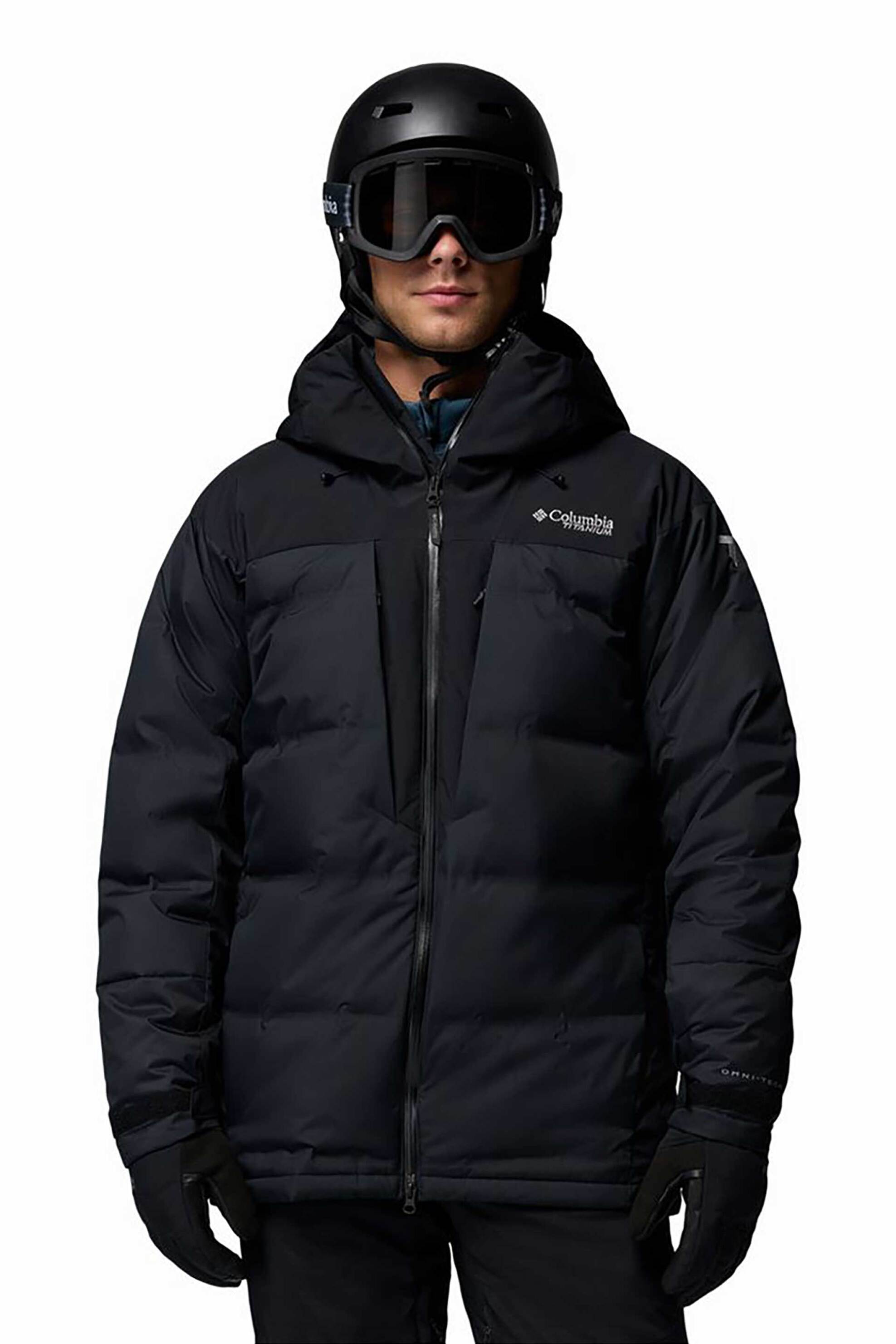 Columbia ανδρικό μπουφάν με κουκούλα "Glacier Ridge™" - 2134761010L Μαύρο