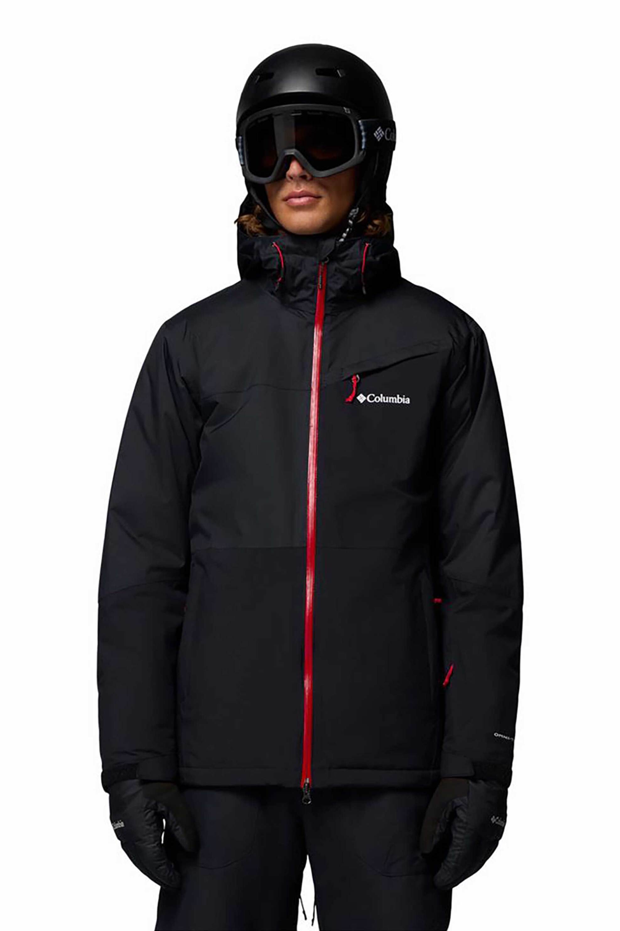 Columbia ανδρικό μπουφάν με κουκούλα "Iceberg Point™ II" - 2113941009L Μαύρο