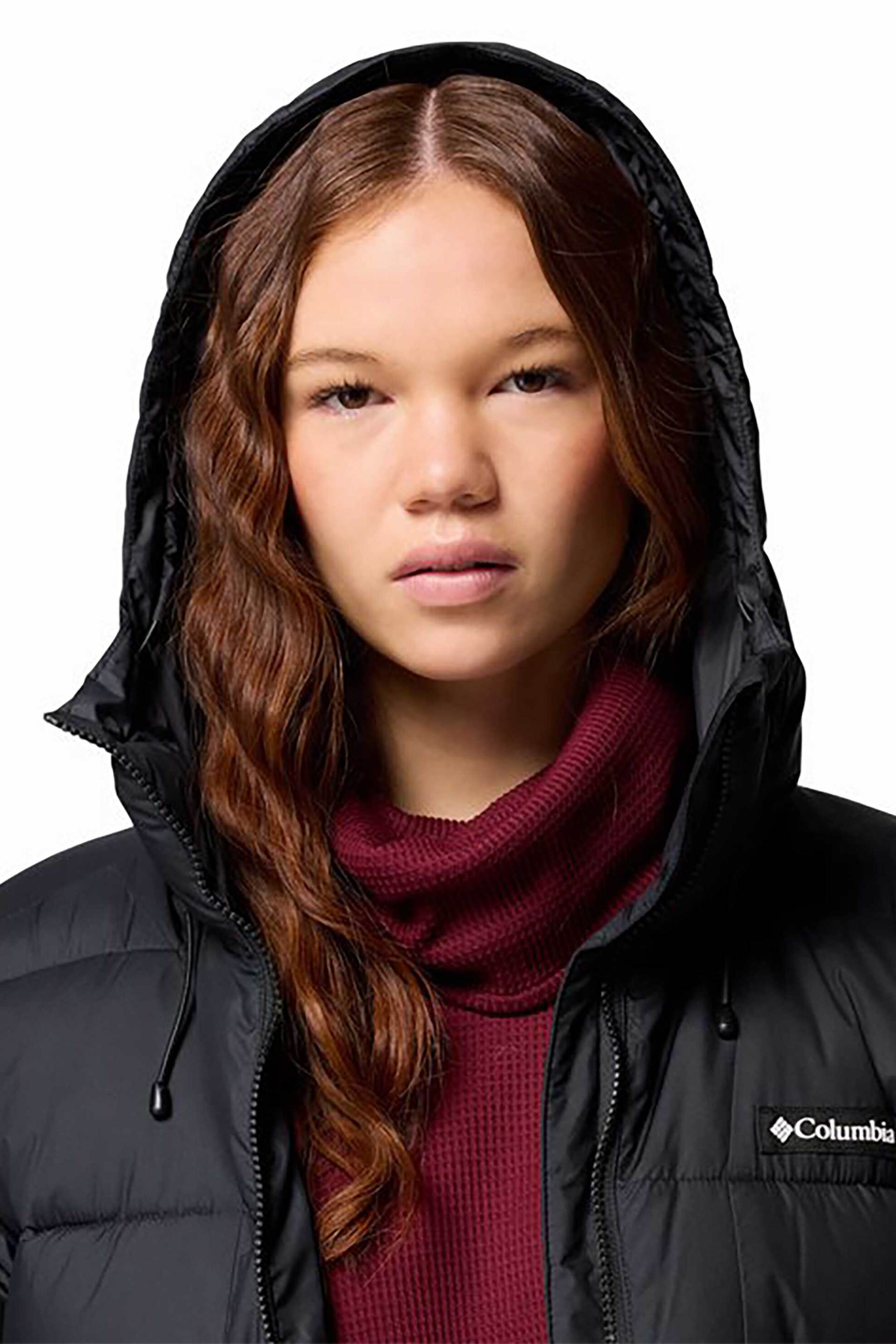 Columbia γυναικείο μακρύ μπουφάν με κουκούλα "Pike Lake™ III" - 2133543010M Μαύρο φωτογραφία