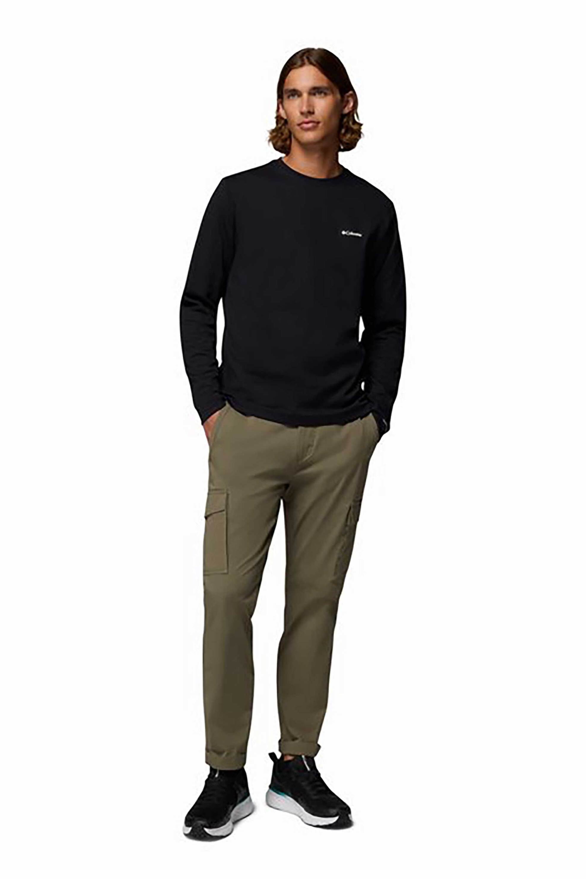 Columbia ανδρική μακρυμάνικη μπλούζα "Planetary Point™ LS Graphic" - 2144571010L Μαύρο φωτογραφία