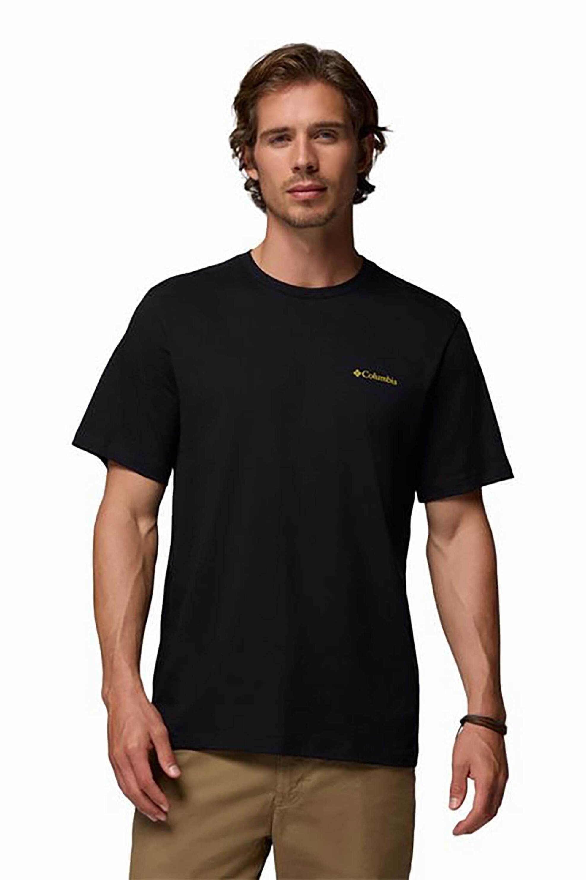 Columbia ανδρικό T-shirt "CSC™ Logo Back" - 2155011011L Μαύρο