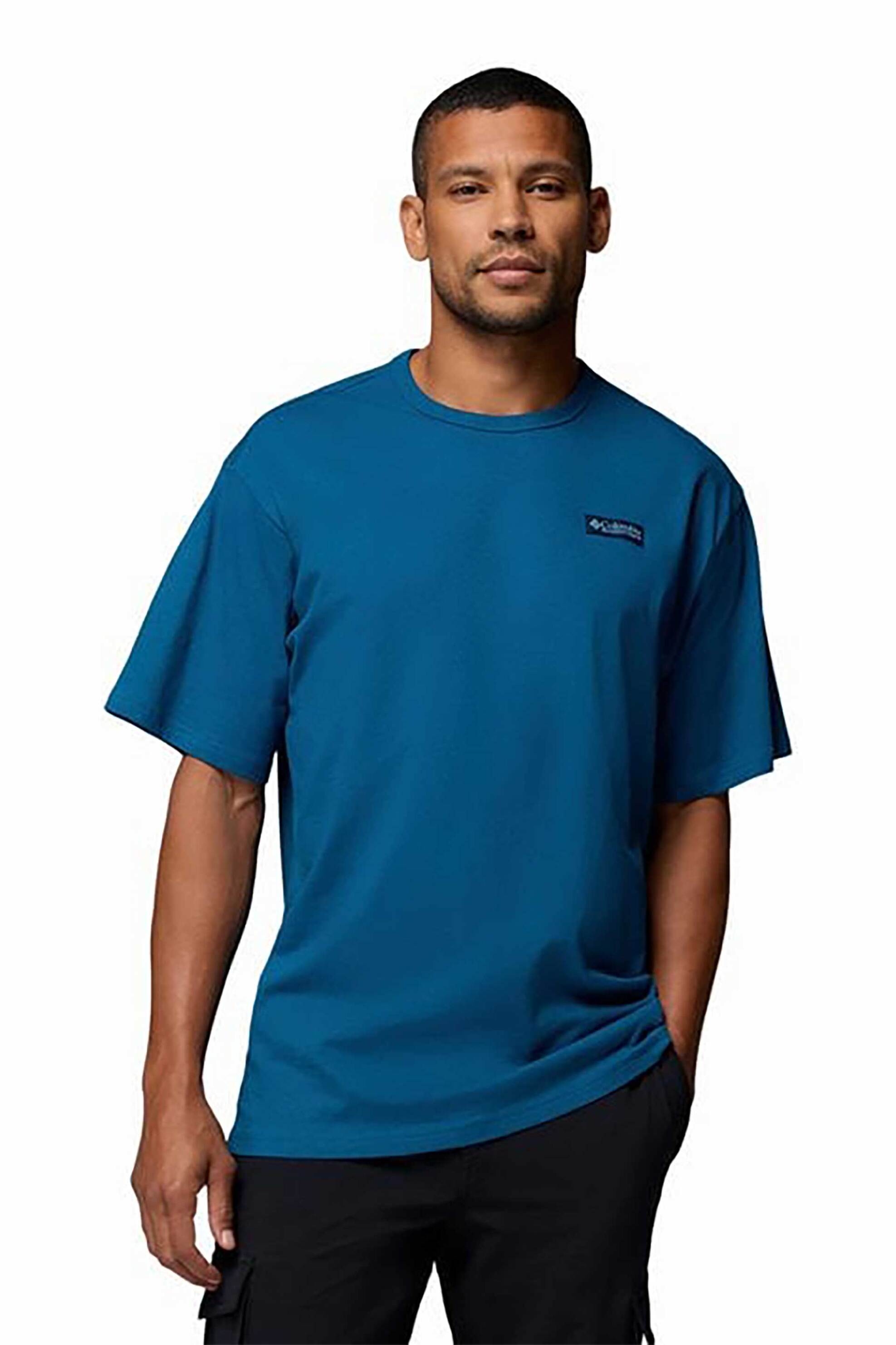 Columbia ανδρικό T-shirt "CSC™ Heavyweight Back Graphic" - 2155041442L Μπλε