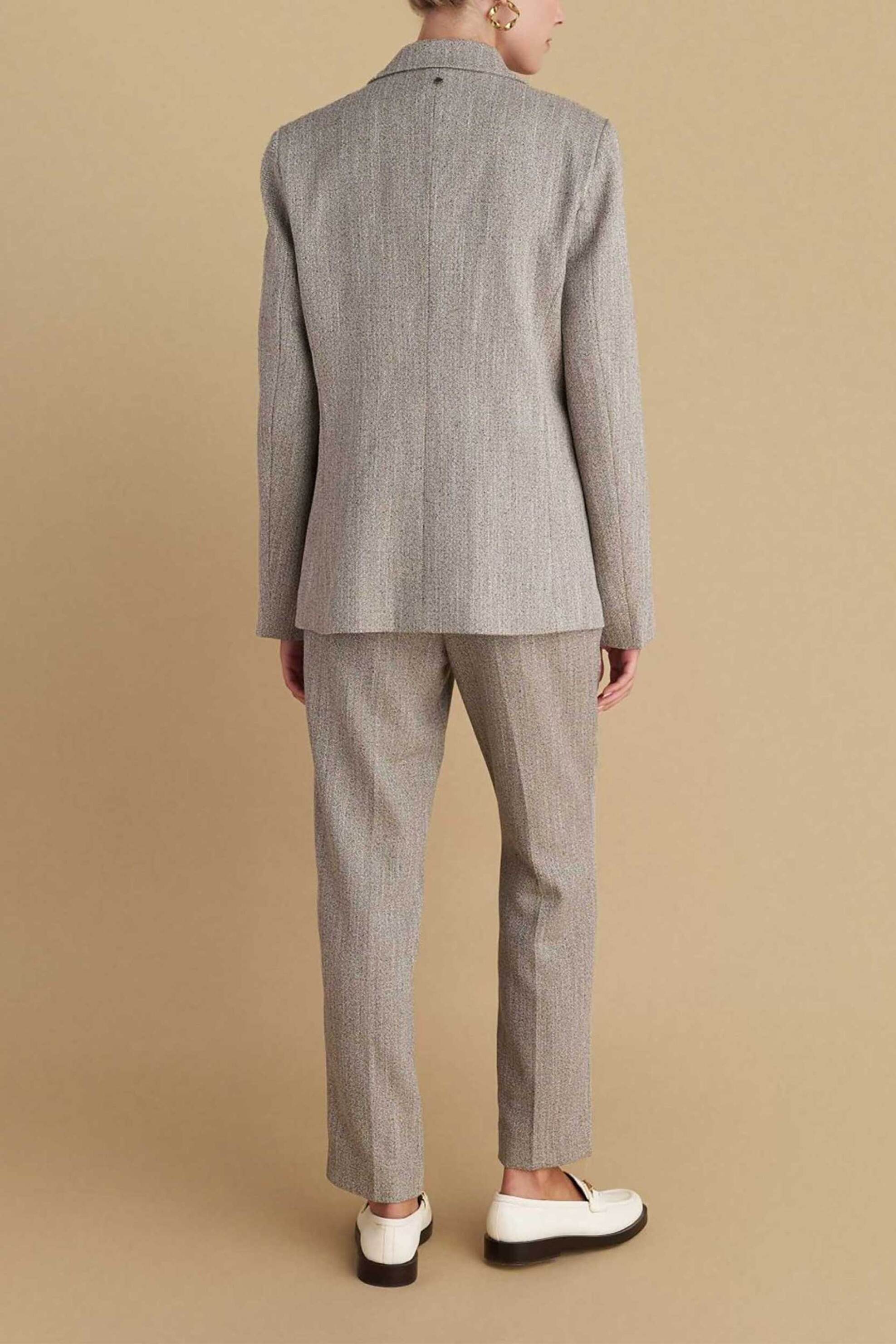 Attrativo γυναικείο σακάκι μονόχρωμο - 9921574 Μπεζ φωτογραφία