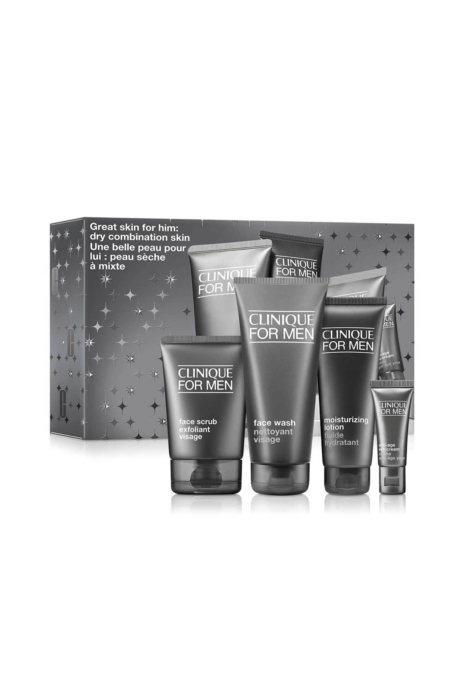 CLINIQUE Clinique Great for Him: Clinique For Men Set For Dry Combination Skin - VBS1Y50000
