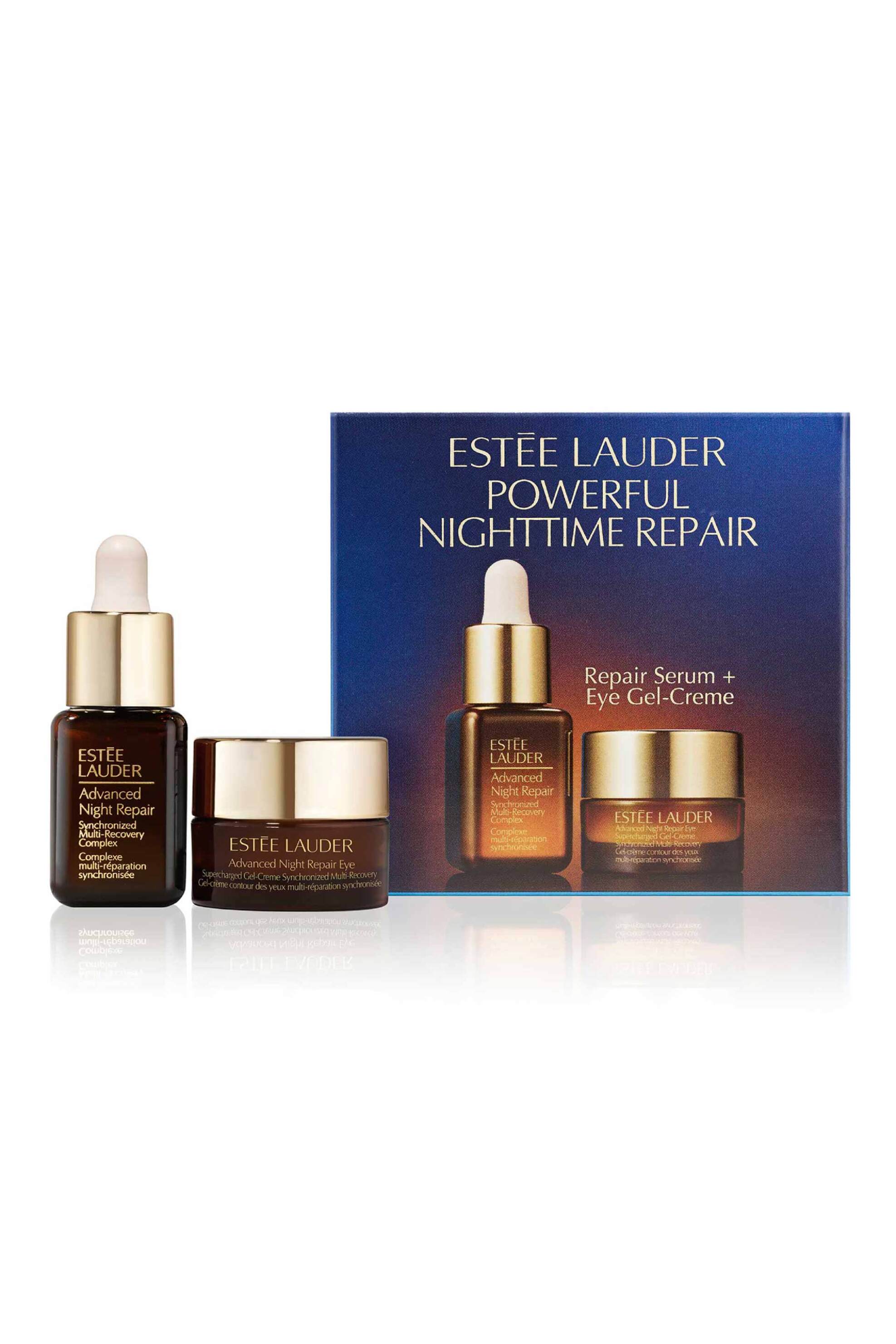 ESTÉE LAUDER Estée Lauder Powerful Nighttime Repair: Repair Serum + Eye Gel-Creme - G1O5010000