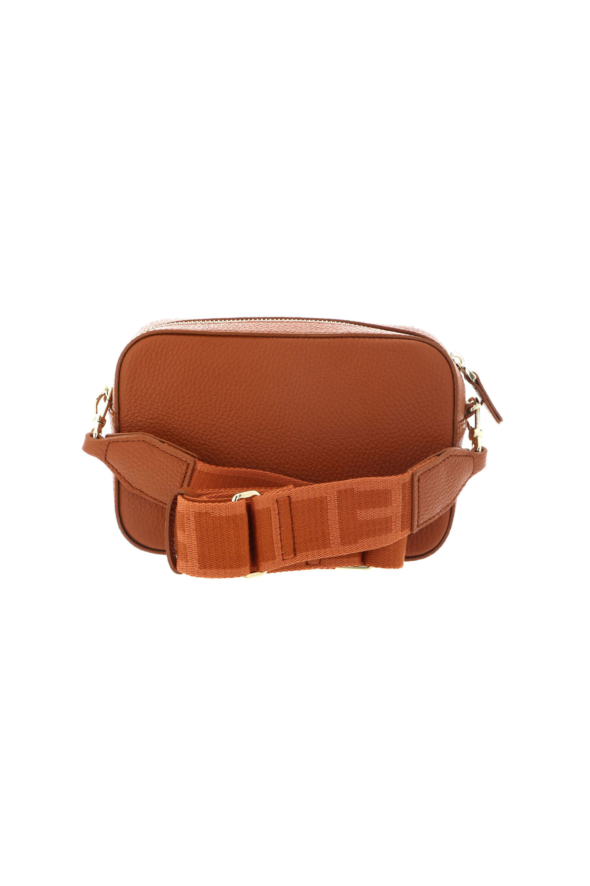 Coccinelle Γυναικεία Δερμάτινη Τσάντα Crossbody με Μεταλλικό Λογότυπο Tebe - E5Mn5-55I101 Ταμπά