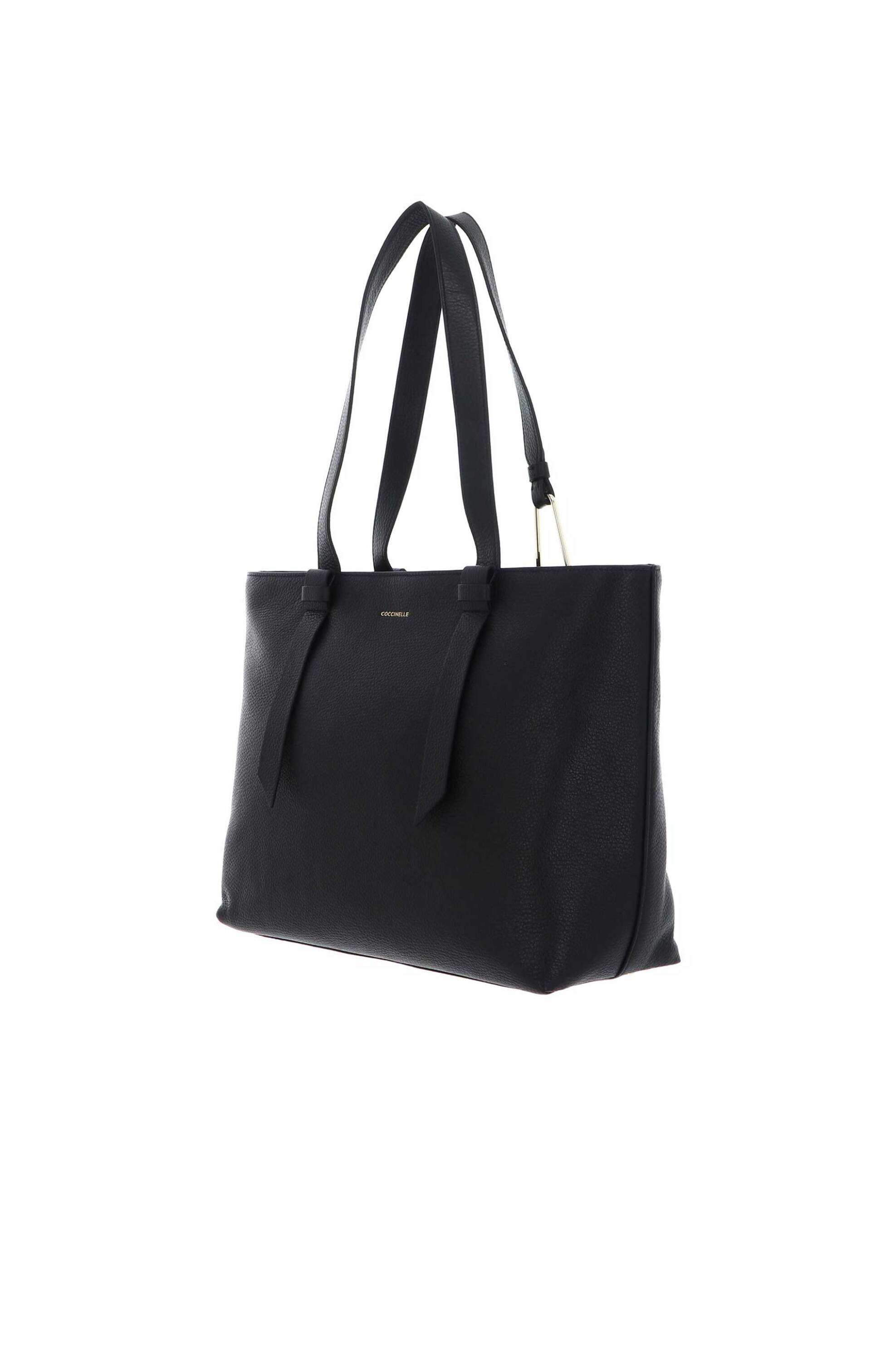 Coccinelle γυναικεία δερμάτινη τσάντα ώμου "Malory" - E1R1K-110101 Μαύρο φωτογραφία