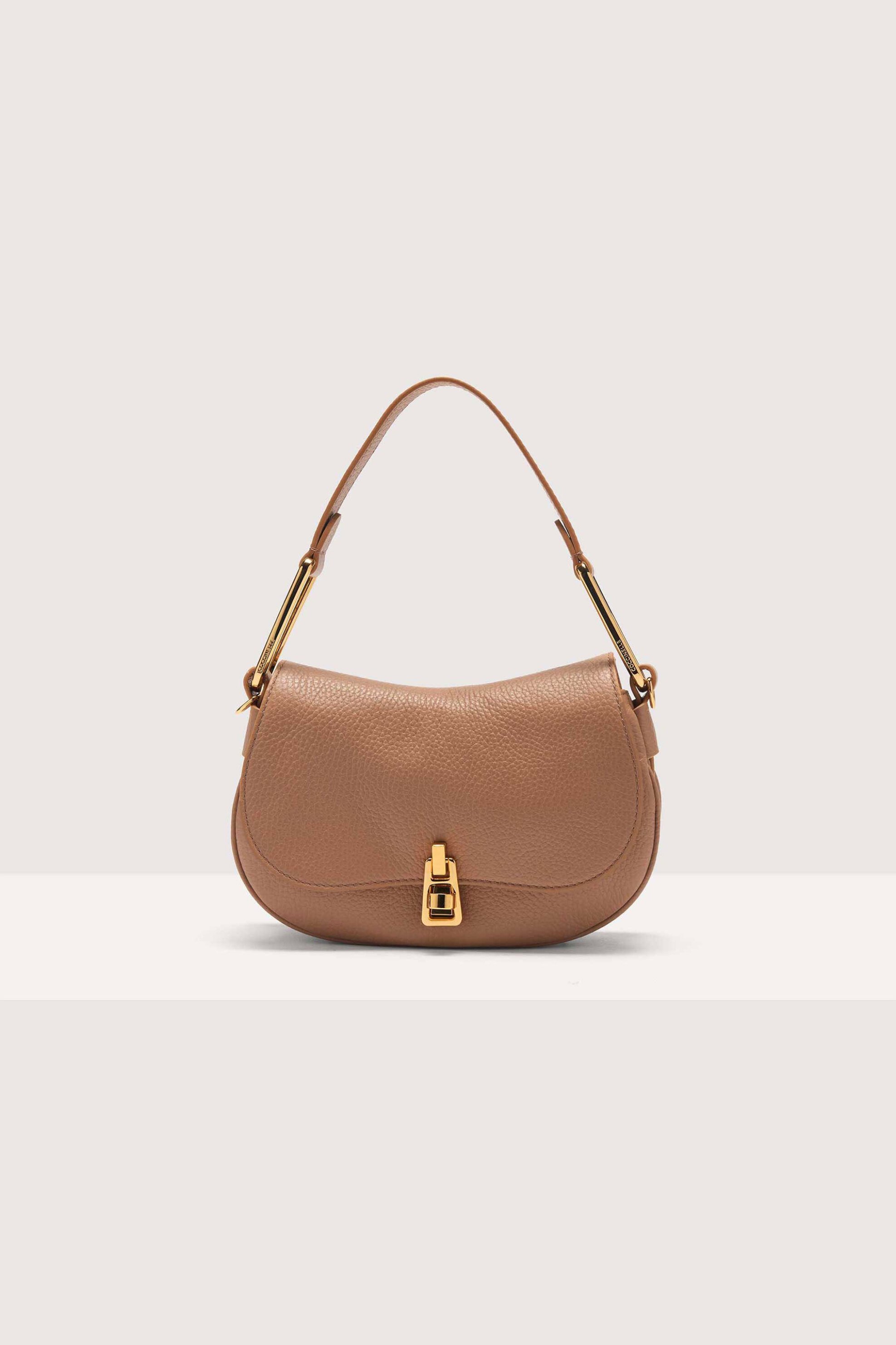 COCCINELLE Coccinelle γυναικεία δερμάτινη τσάντα χειρός/crossbody "Magie Soft Mini" - E1PQR-580101N71 Ταμπά